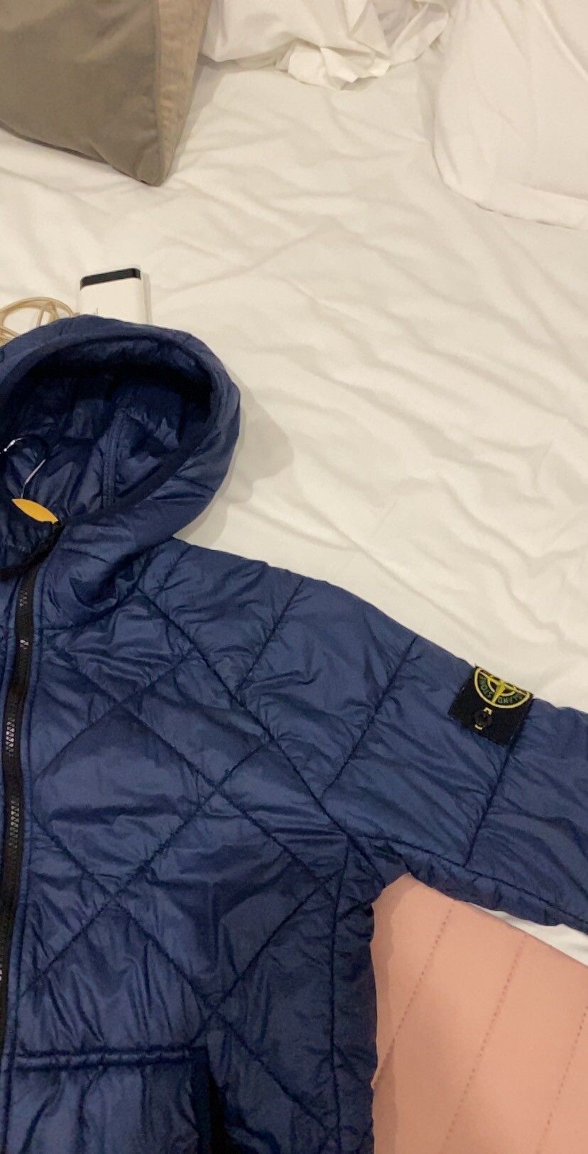 Authentic Stone Island Quilted Micro Yarn Jacket - 13