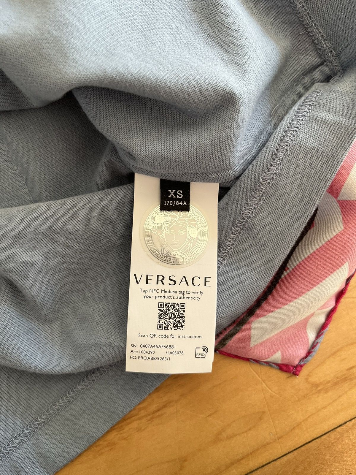 NWT - Versace Oversized Deconstructed T-shirt - 7