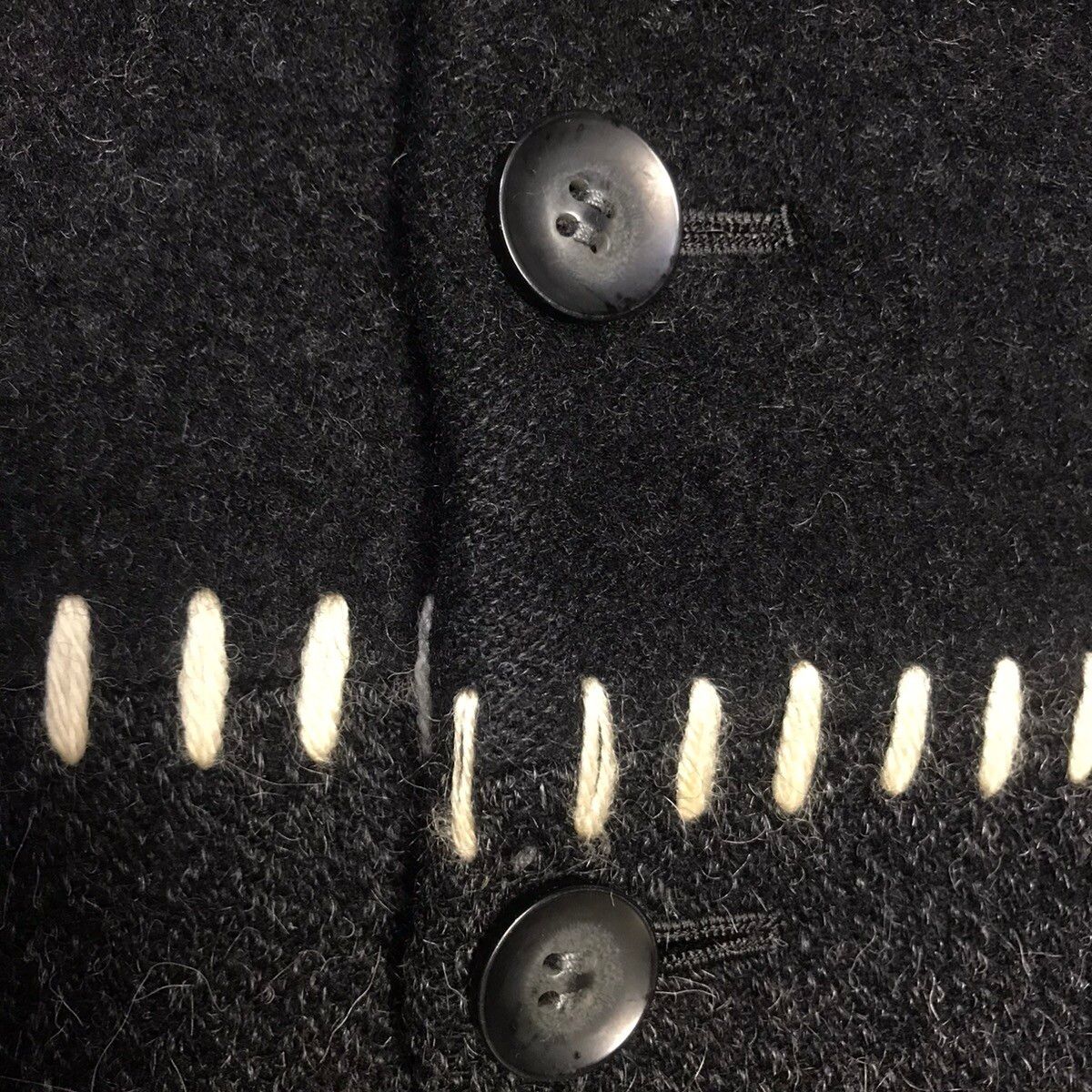 Vintage kenzo wool sleeveless jacket - 5