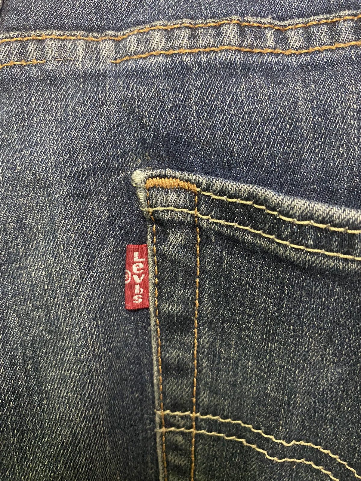 Vintage LEVIS 511 Dark Blue Jeans -L28 - 10