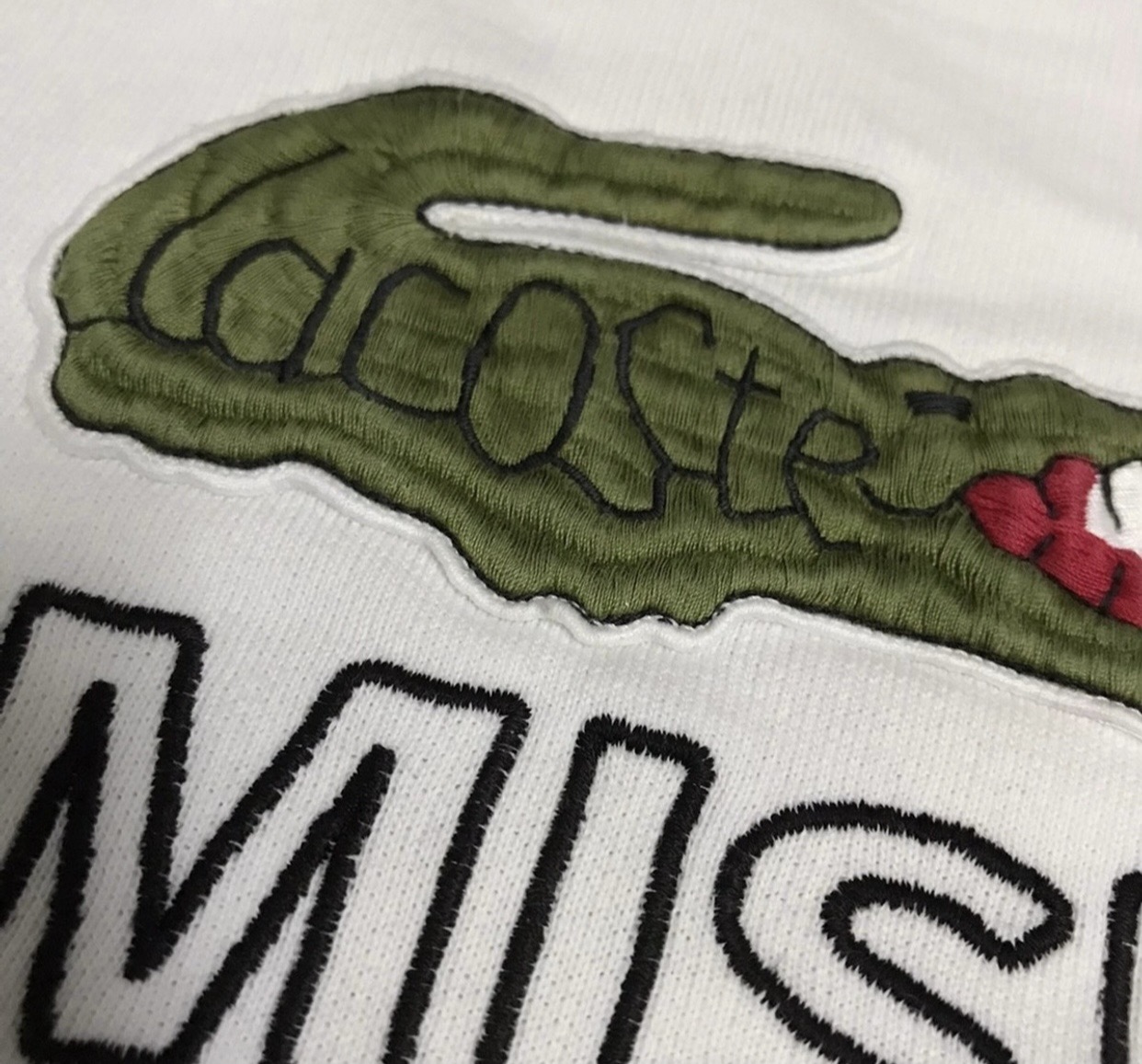 Lacoste Lacoste Towel Made In Japan Embroidery Logo