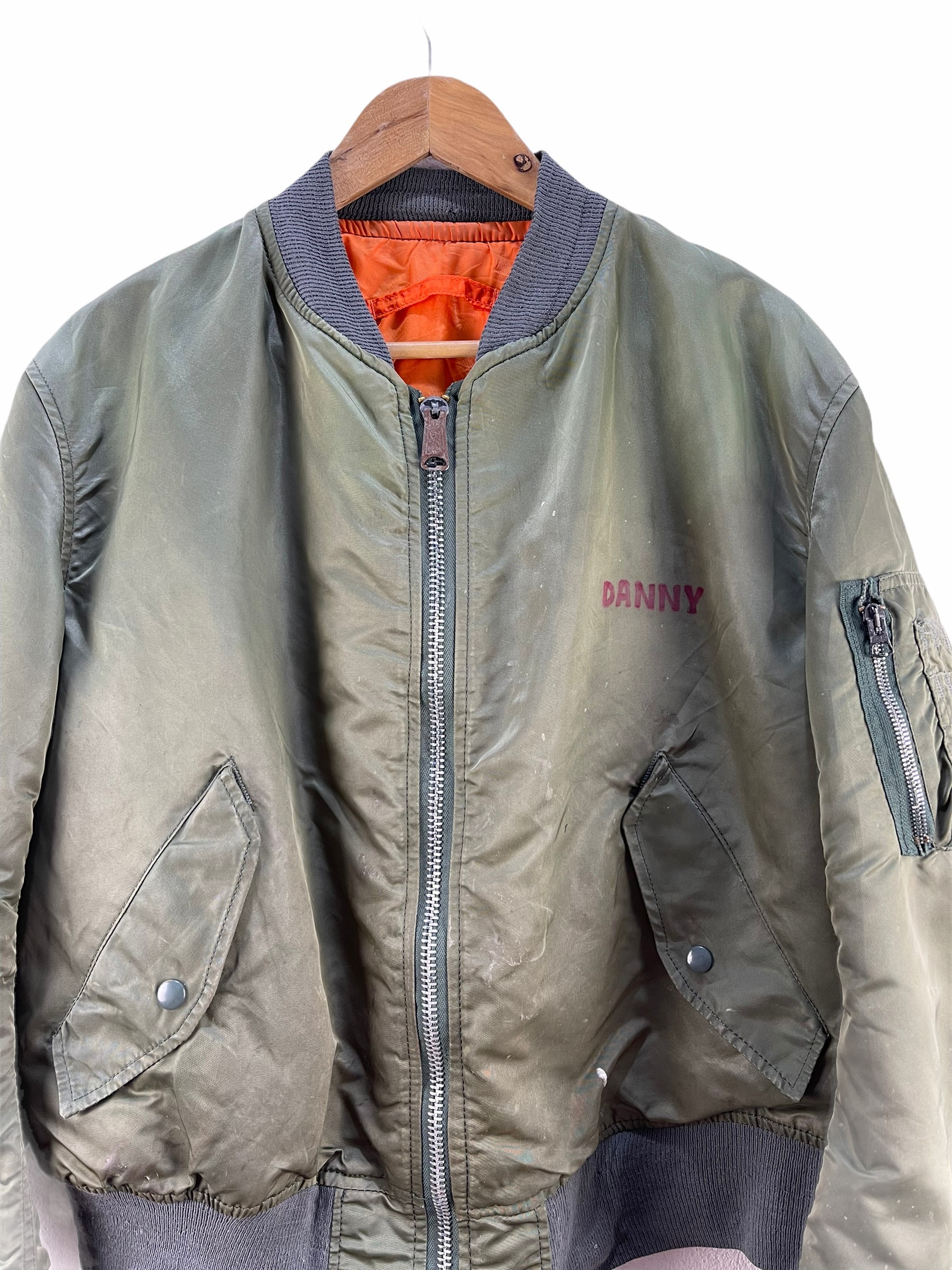 Alpha Industries - Vintage Alpha Industries MA-1 Bomber Jacket Reversible - 11