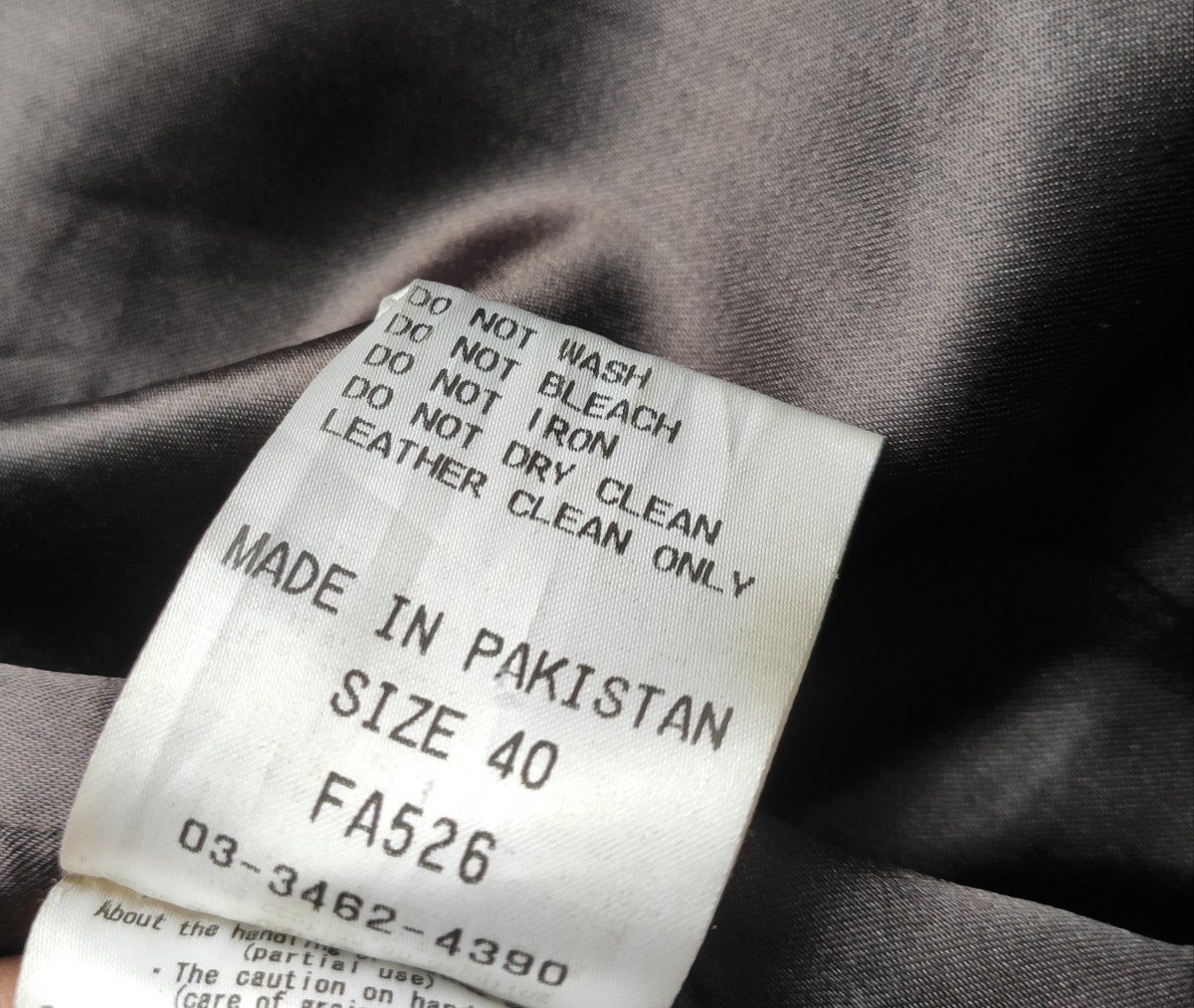 Share Spirit Homme - GRAIL! Leather jacket.Like Paul Harnden or Yohji Yamamoto - 8