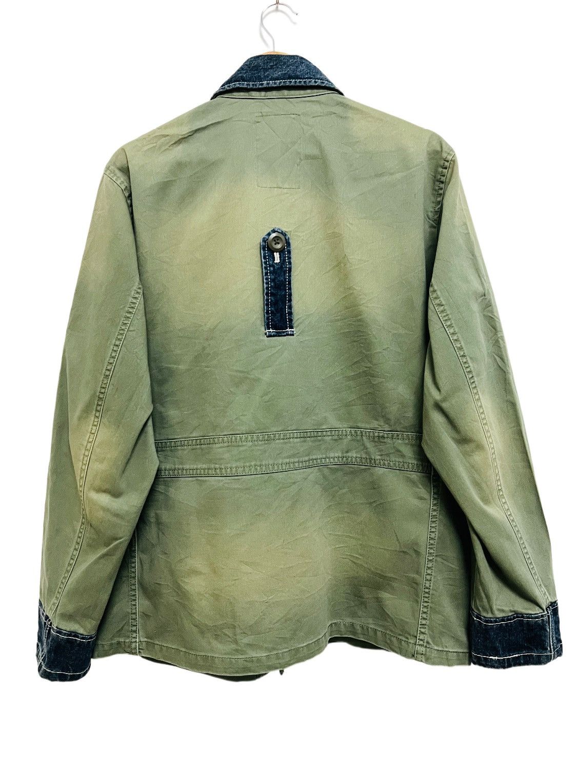 Avirex Cargo Military Spec Light Denim Jacket - 15