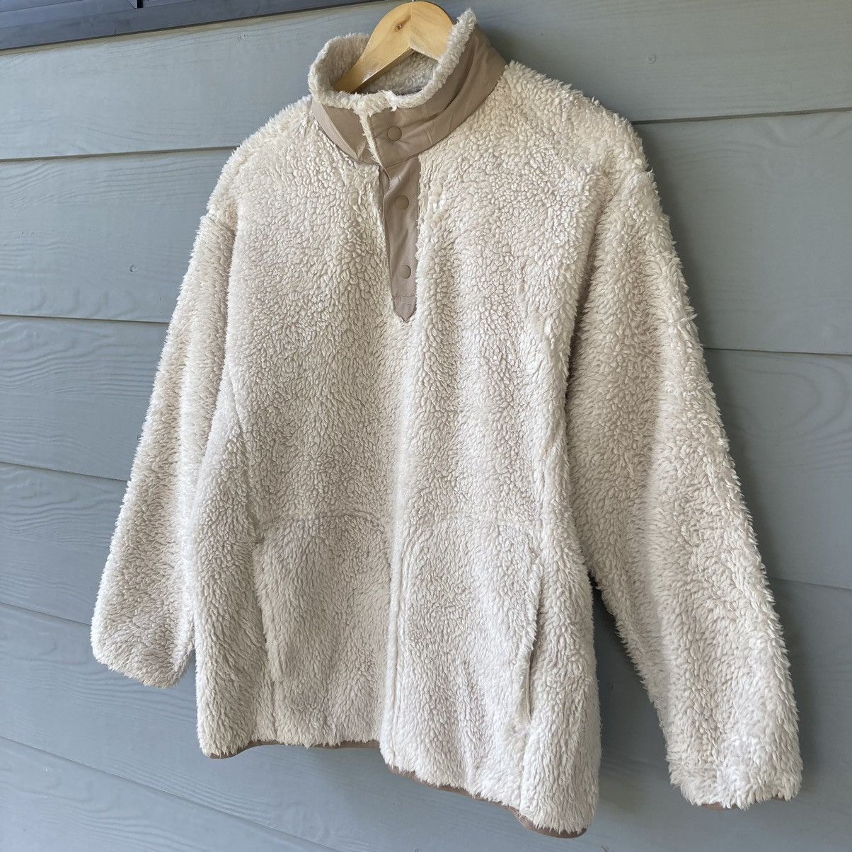 Vintage Uniqlo White Mountaineering Fleece Sweater - 3