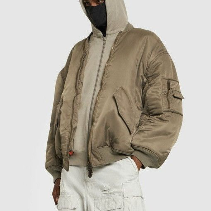 Balenciaga Hooded Oversized Jacket - 1