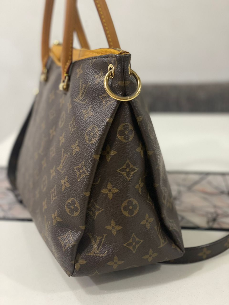 Louis Vuitton Pallas MM Monogram Shoulder Bag - 4