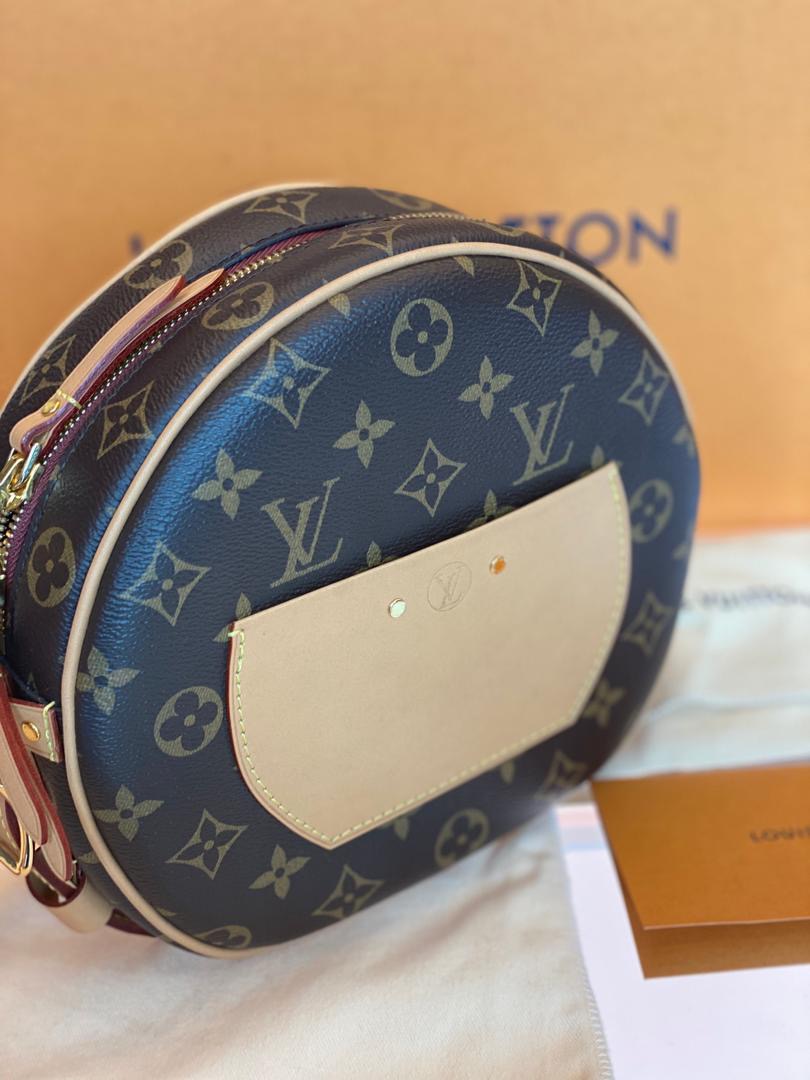 Authentic LOUIS VUITTON Boite chapeau souple MM - 6