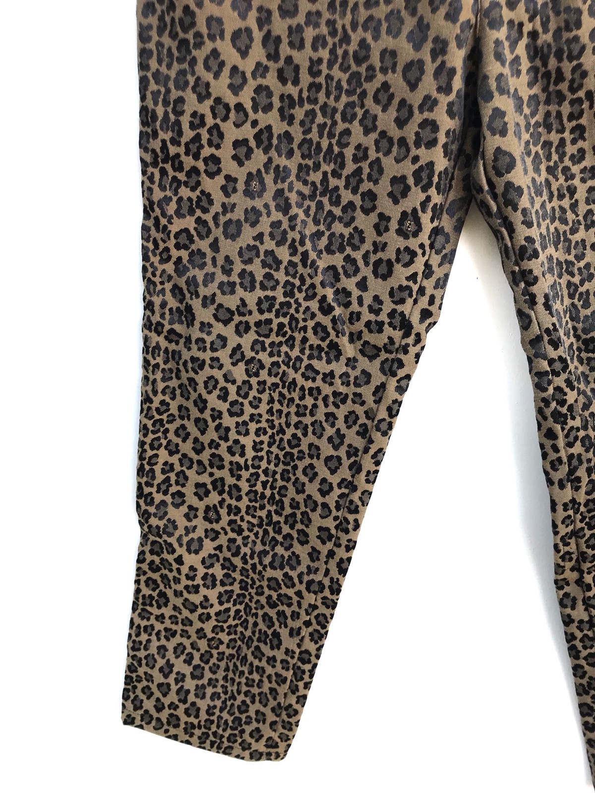 Authentic Fendi Leopard Print Trousers Pants - 8