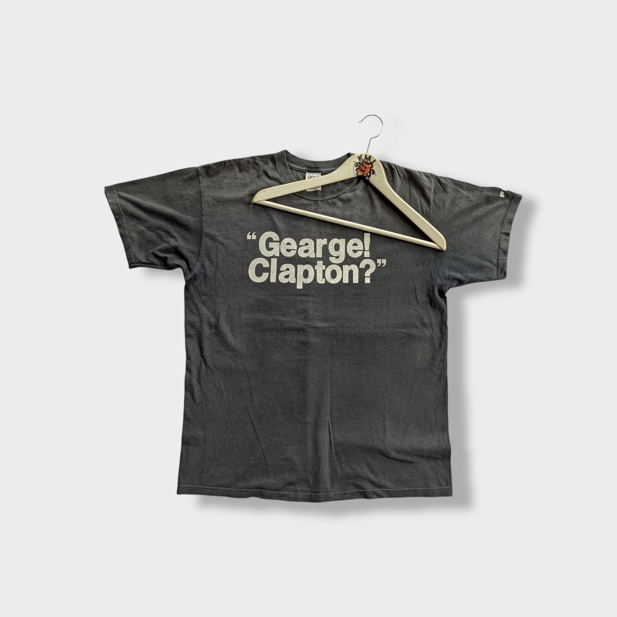 Art - Vintage art parody Gearge Clapton? band tee - 1