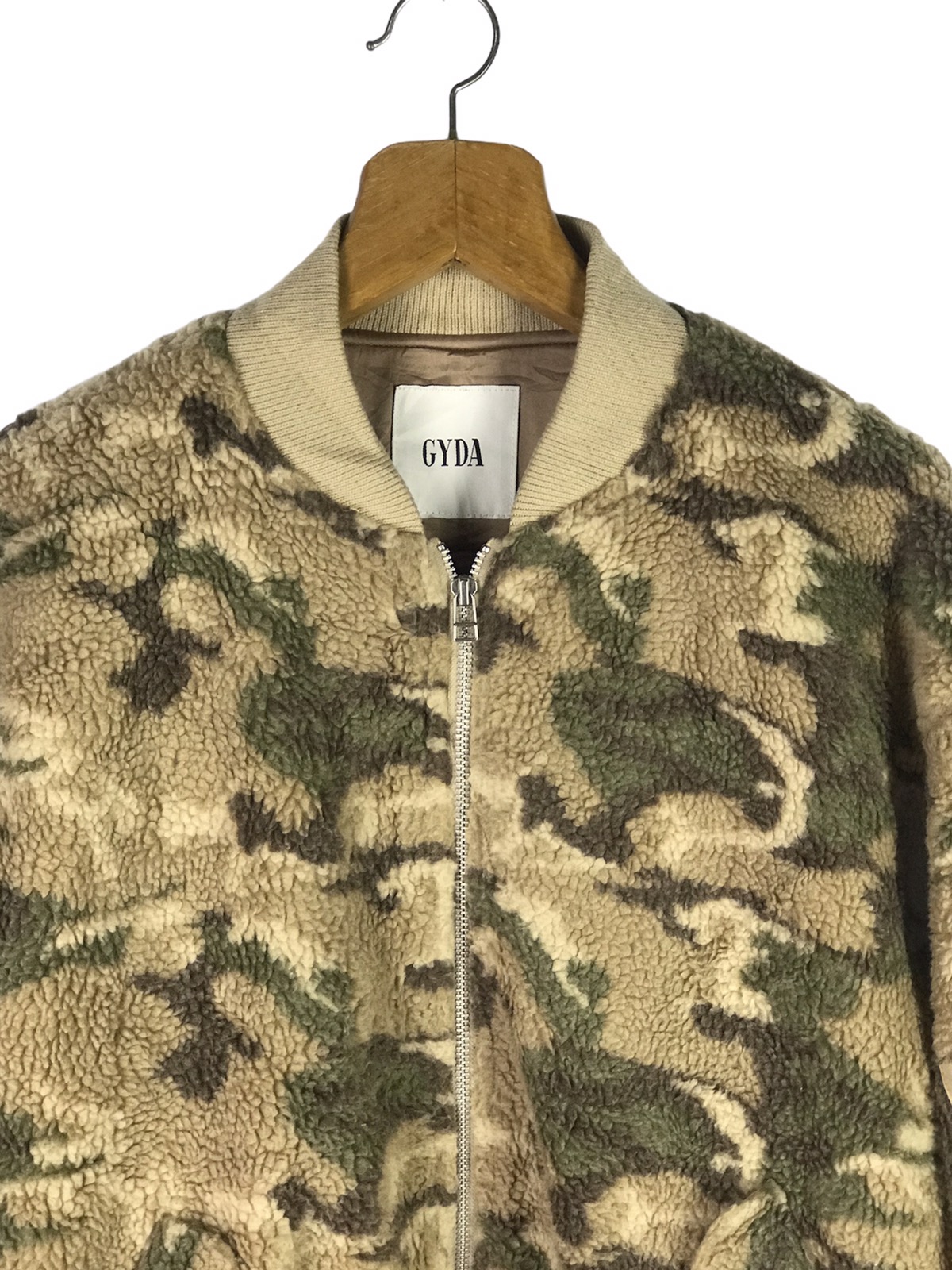 Japanese Brand - LAST CALL💥GYDA FLEECE ARMY CAMOUFLAGE BOMBER JACKET - 3