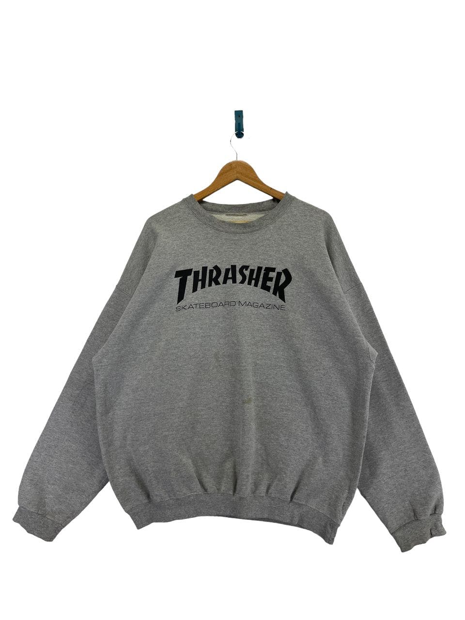 True Vintage Thrasher Baggy Style Skater Crewneck Sweatshirt - 1