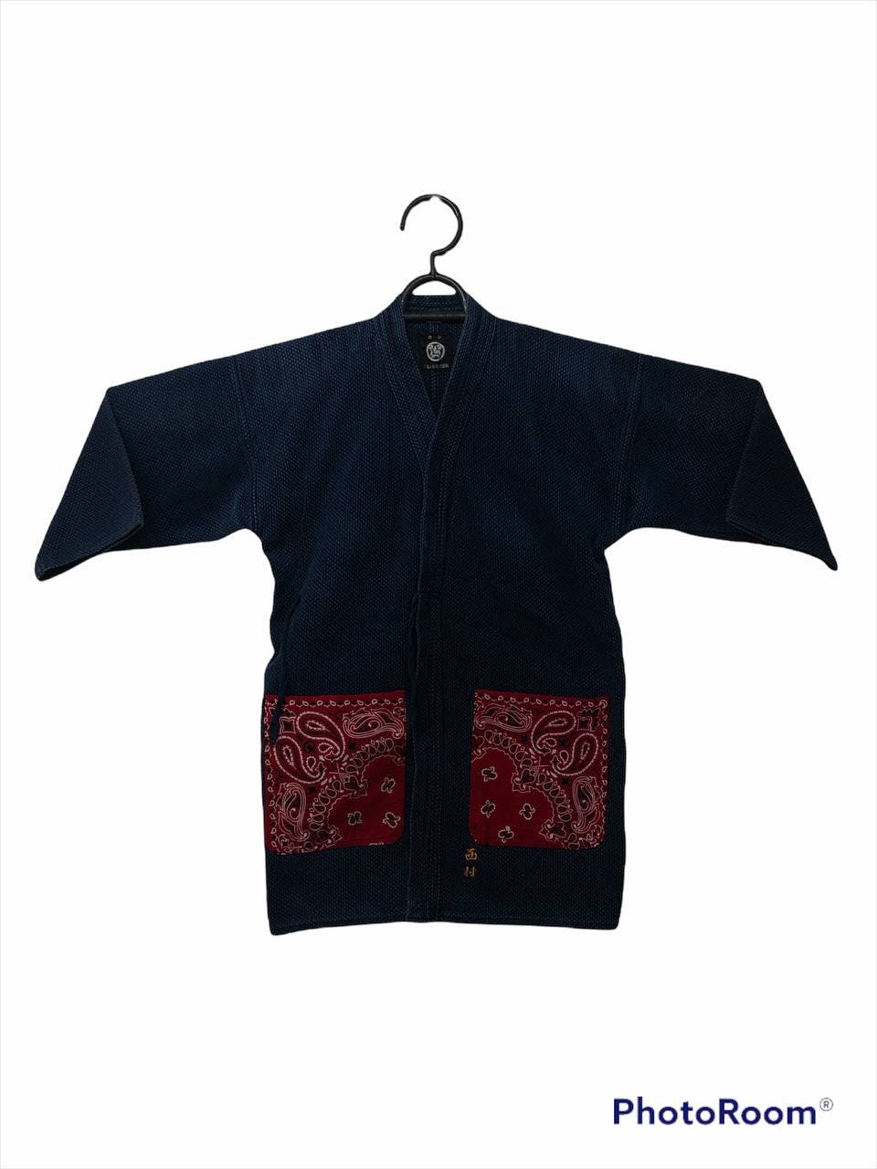 Japanese Brand - Dyed Kimono Japan Indigo Pocket Style Visvim Sanjuro - 3