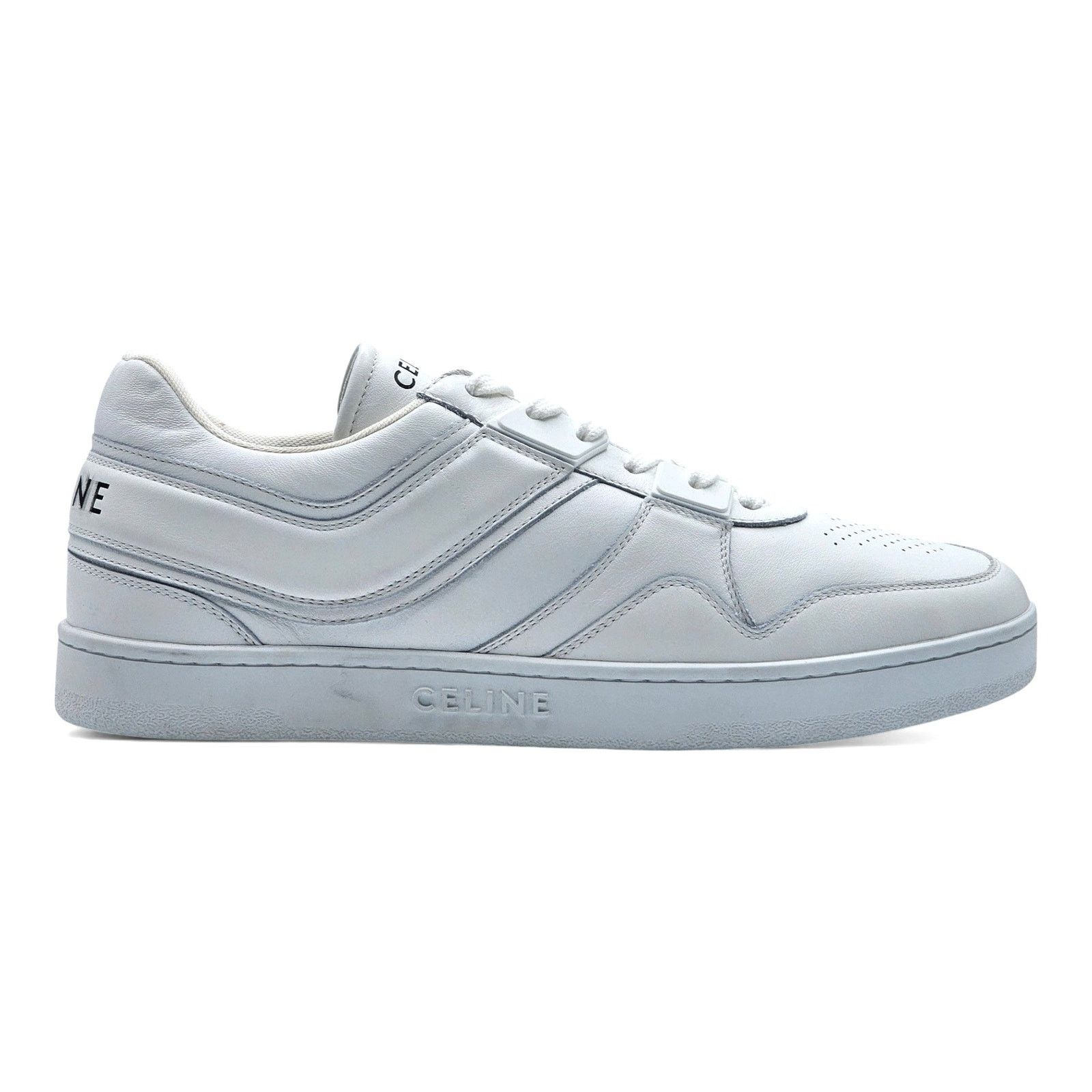 Trainer Low Top Leather Sneakers in White size 44 $850 - 2