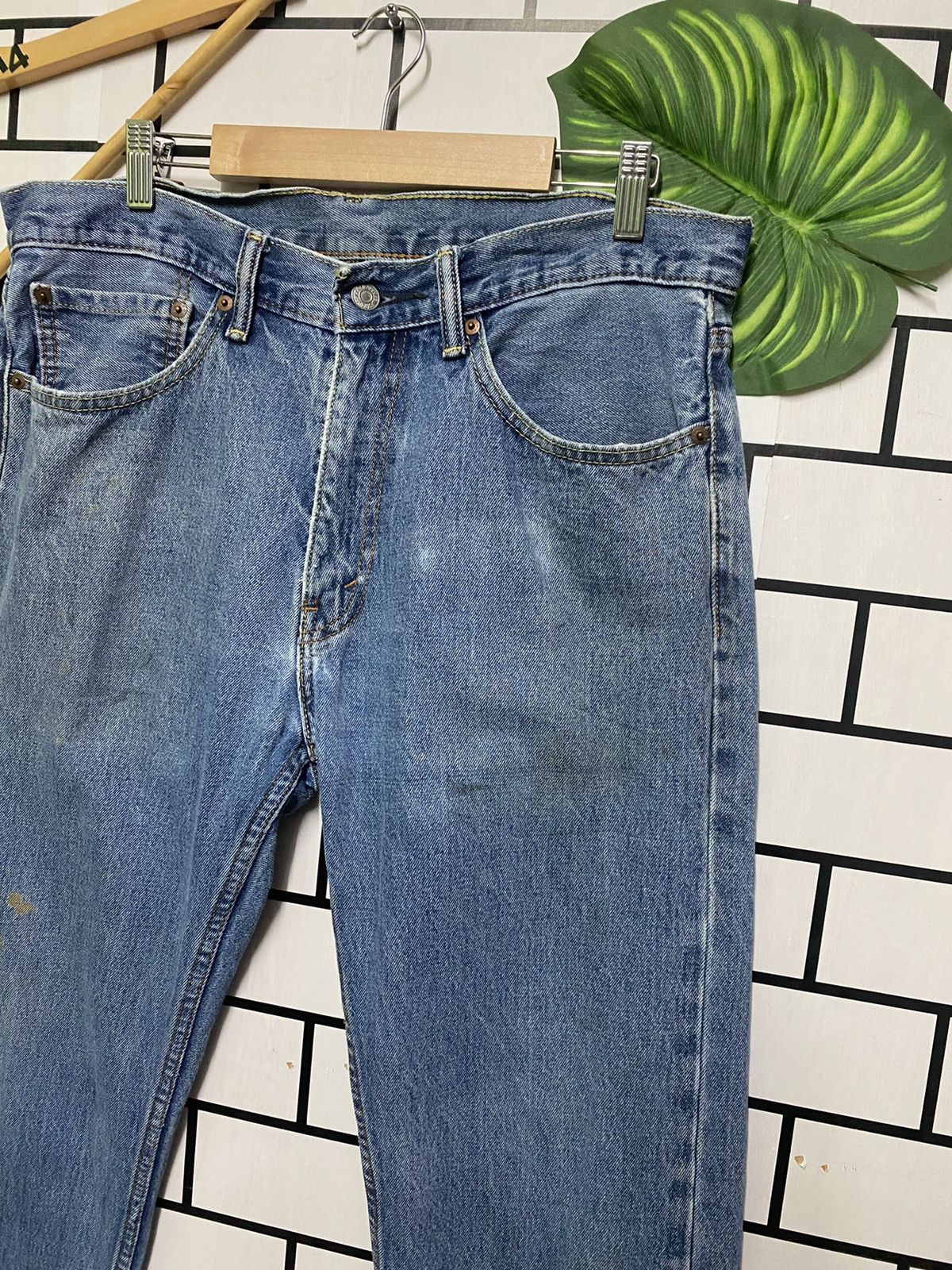 Vintage Levis Blue Jeans -L25 - 3