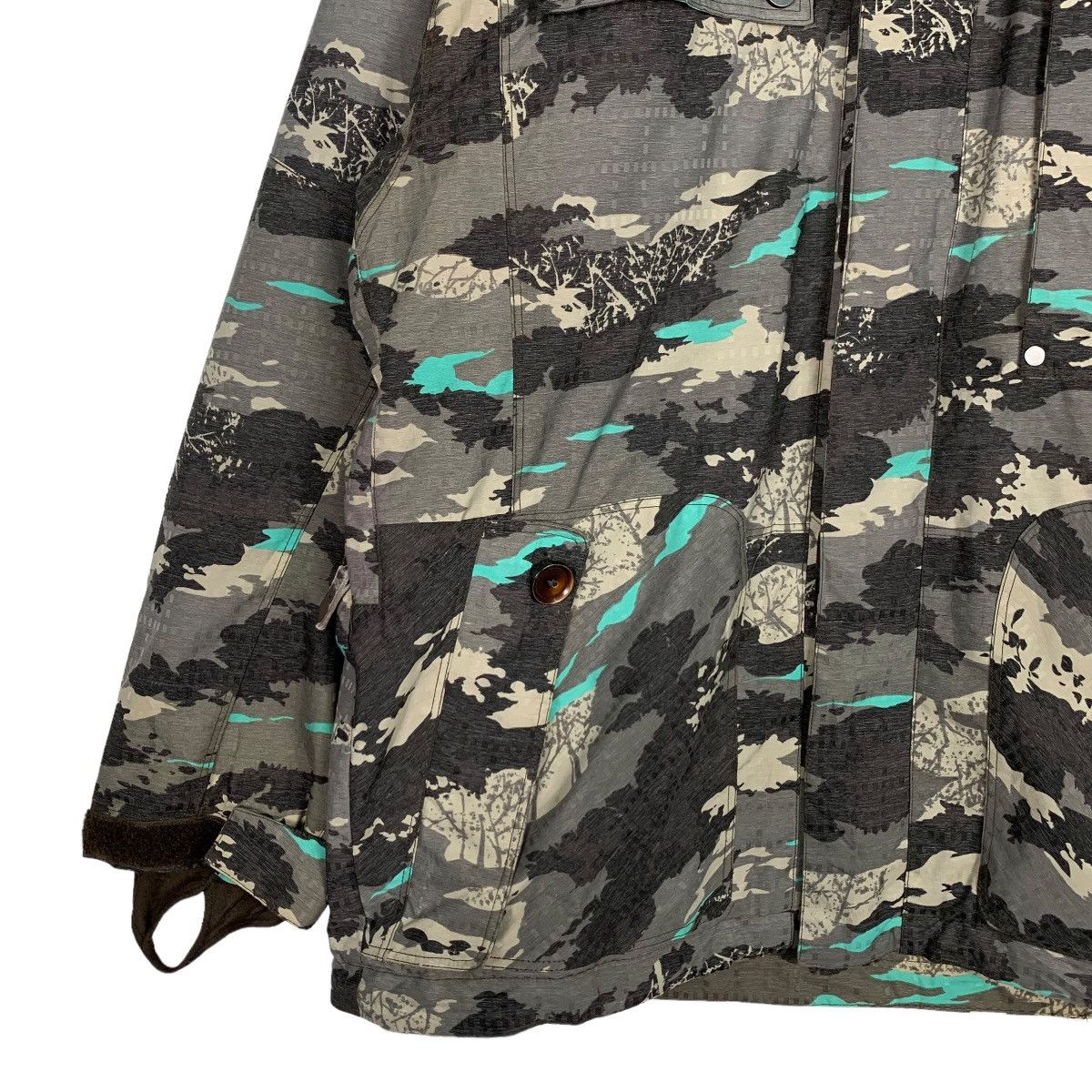 MIZUNO Breath Thermo Snow Gear Camo Hoodie Jacket #0265-C12 - 4