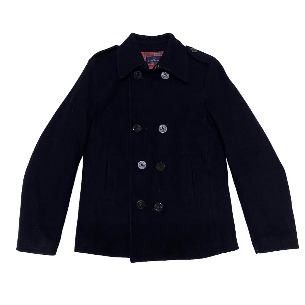Fred Perry double breasted wool jacket - 4