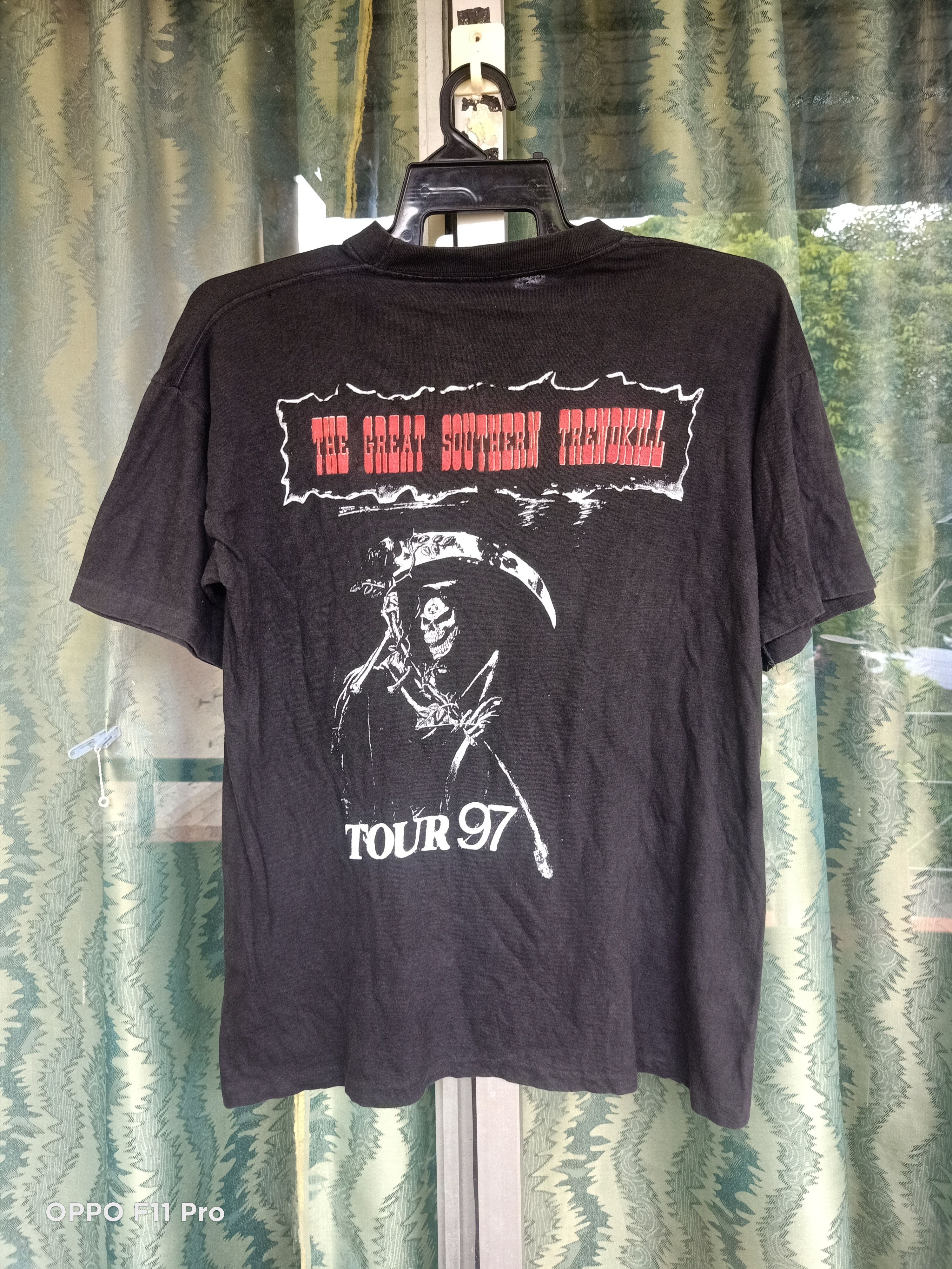 Tour Tee - Vintage 90s Pantera Great southern Trendkill Travis worn Tee - 4