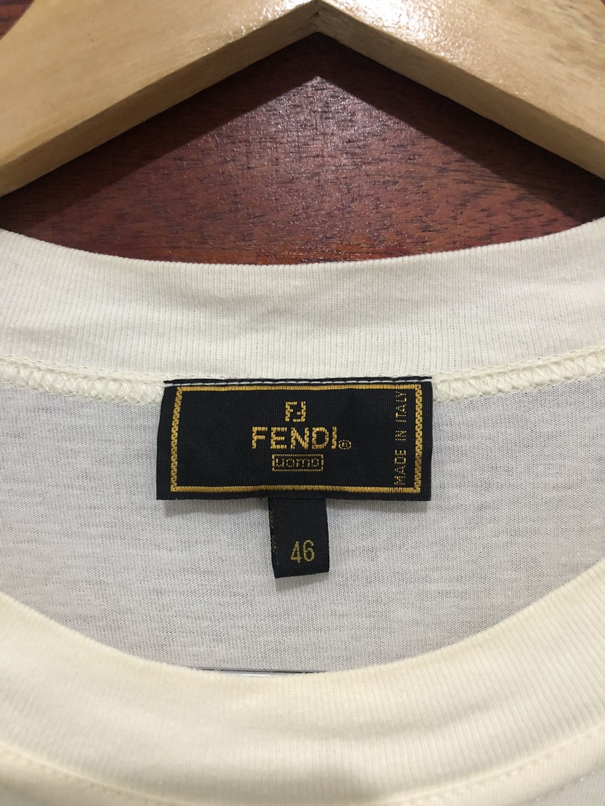 Fendi Spellout Embroidery Made Italy - 10