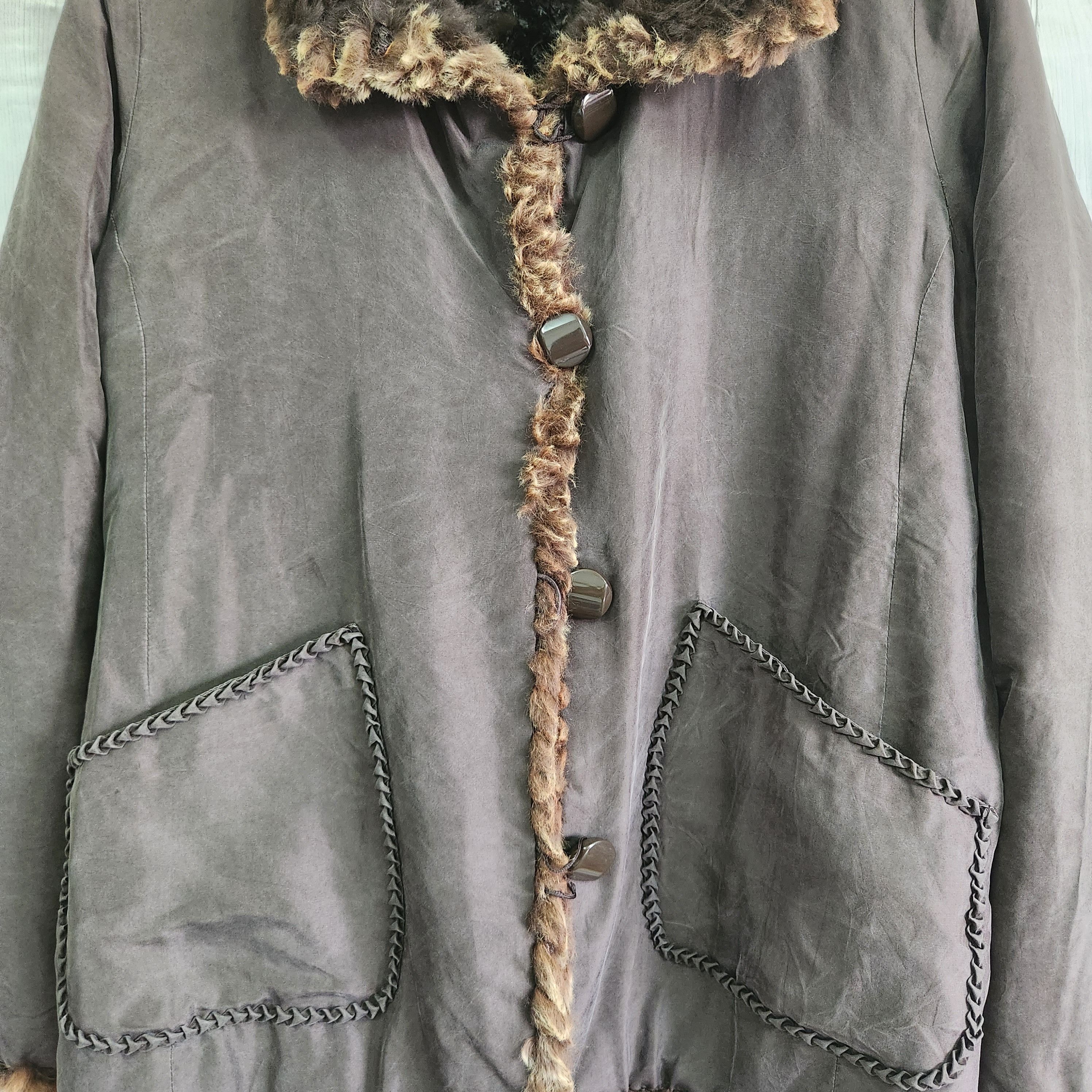 Fur Reversible Jacket By Japanese Designer Unbranded - 8