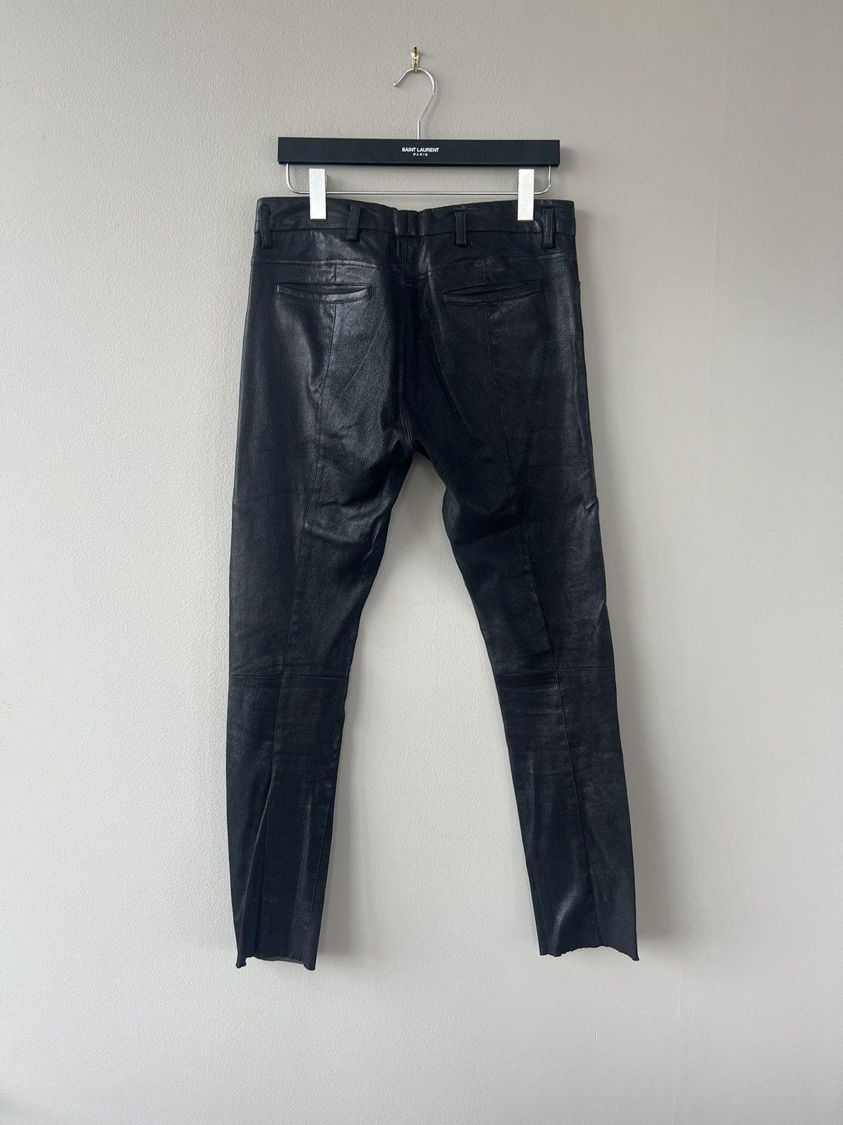 SS15 Skinny Leather Pants - 4