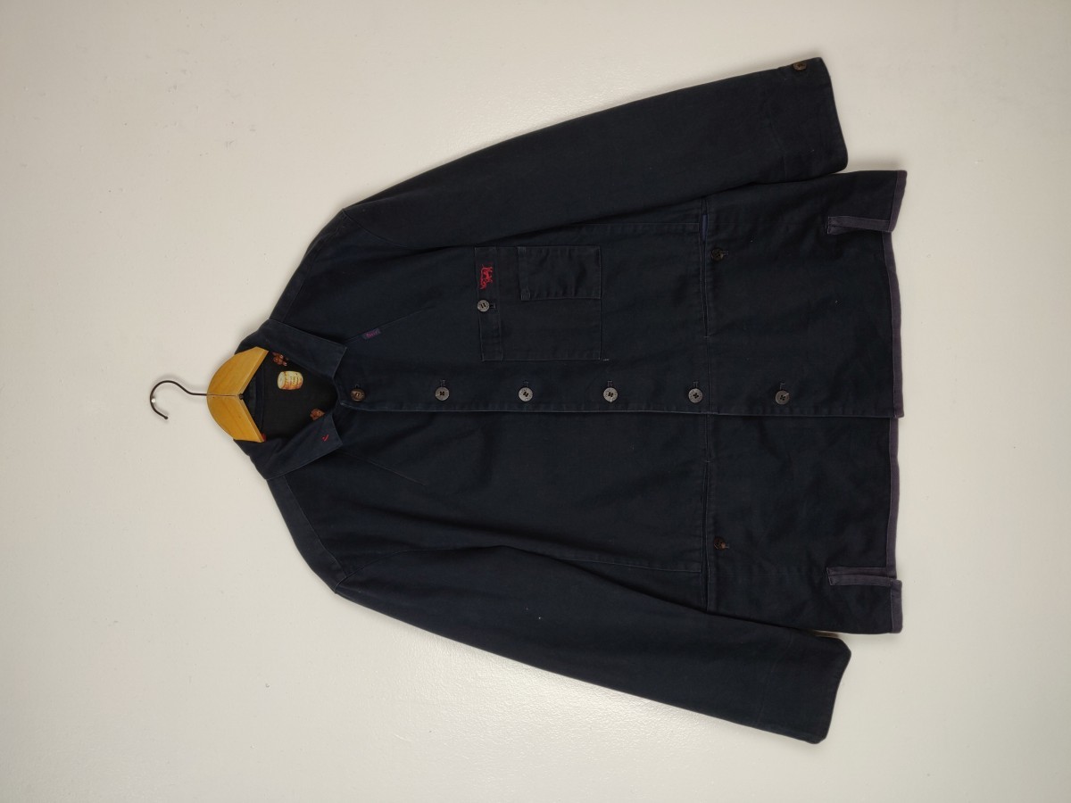 Japanese Brand - Papas Japan Monogram Inner Outerwear Light Jacket - 3
