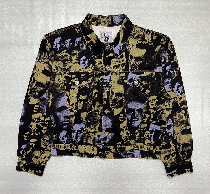 Jean Paul Gaultier - F/W 92’ Faces Denim Trucker Jacket - 1