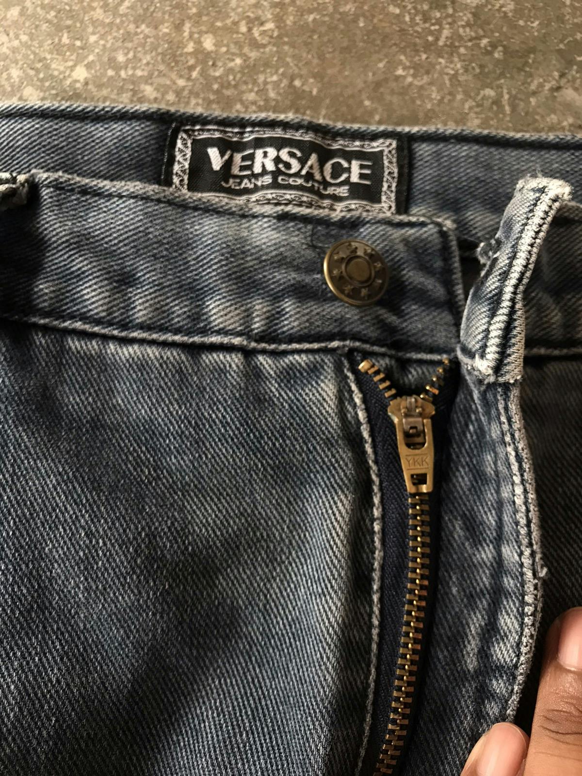 Vintage Versace Jeans Couture distressed Denim - 8
