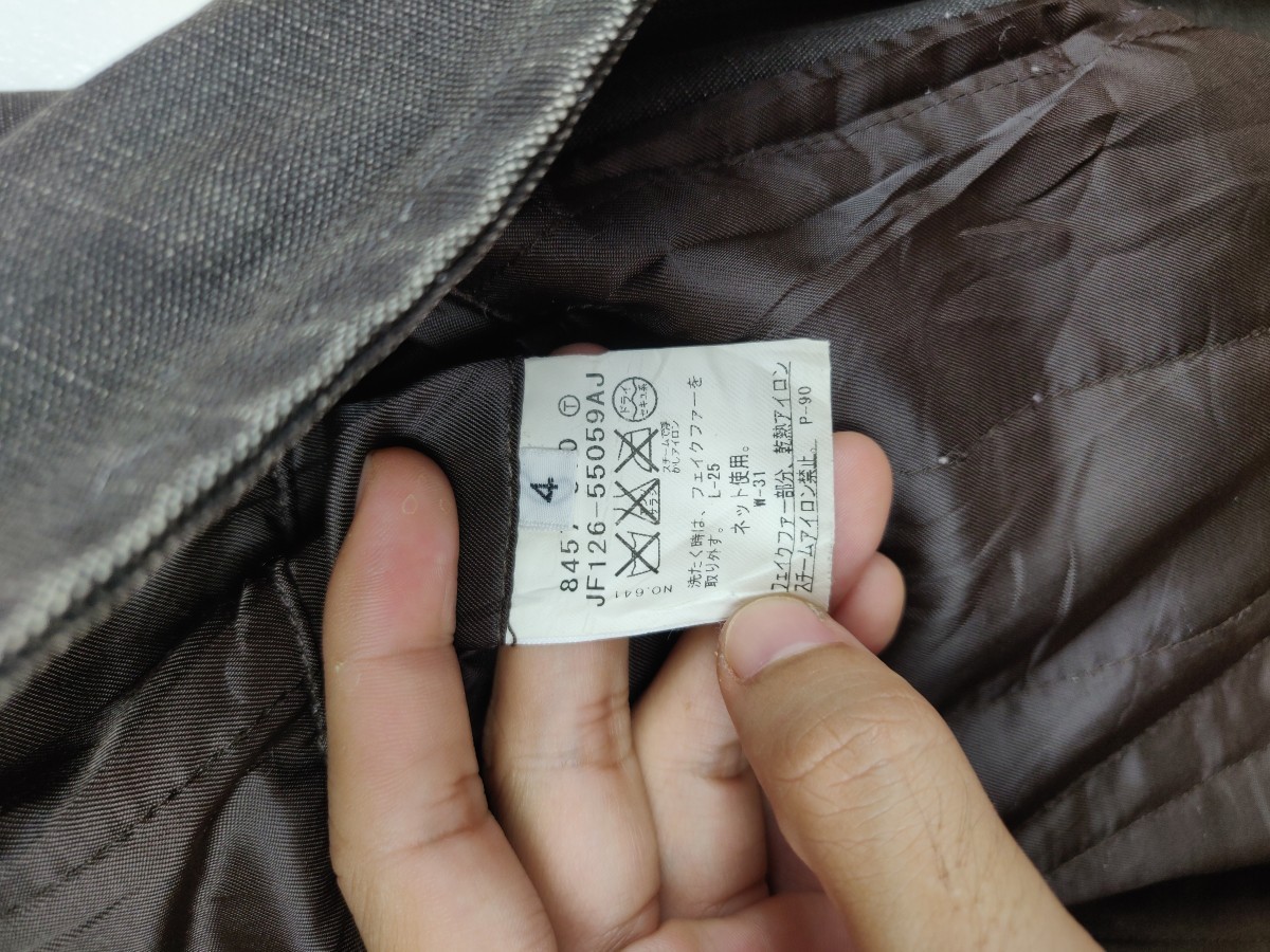 Boycott - Detachable Fur Motor Coat - 9