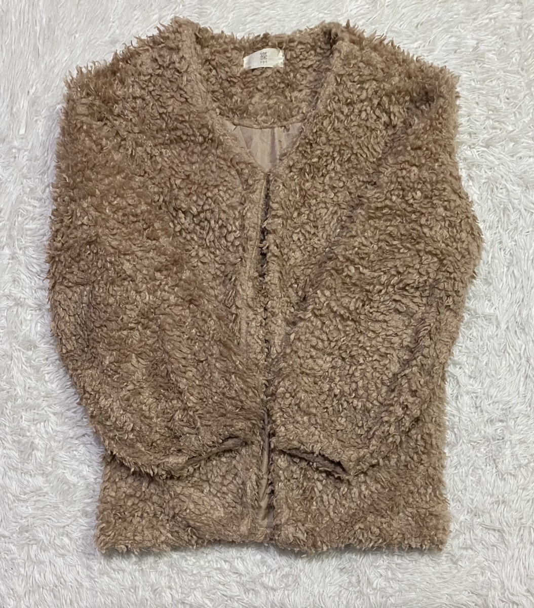Cardigan - F.P.S Button Hook Sherpa Fleece Cardigan Jacket - 2