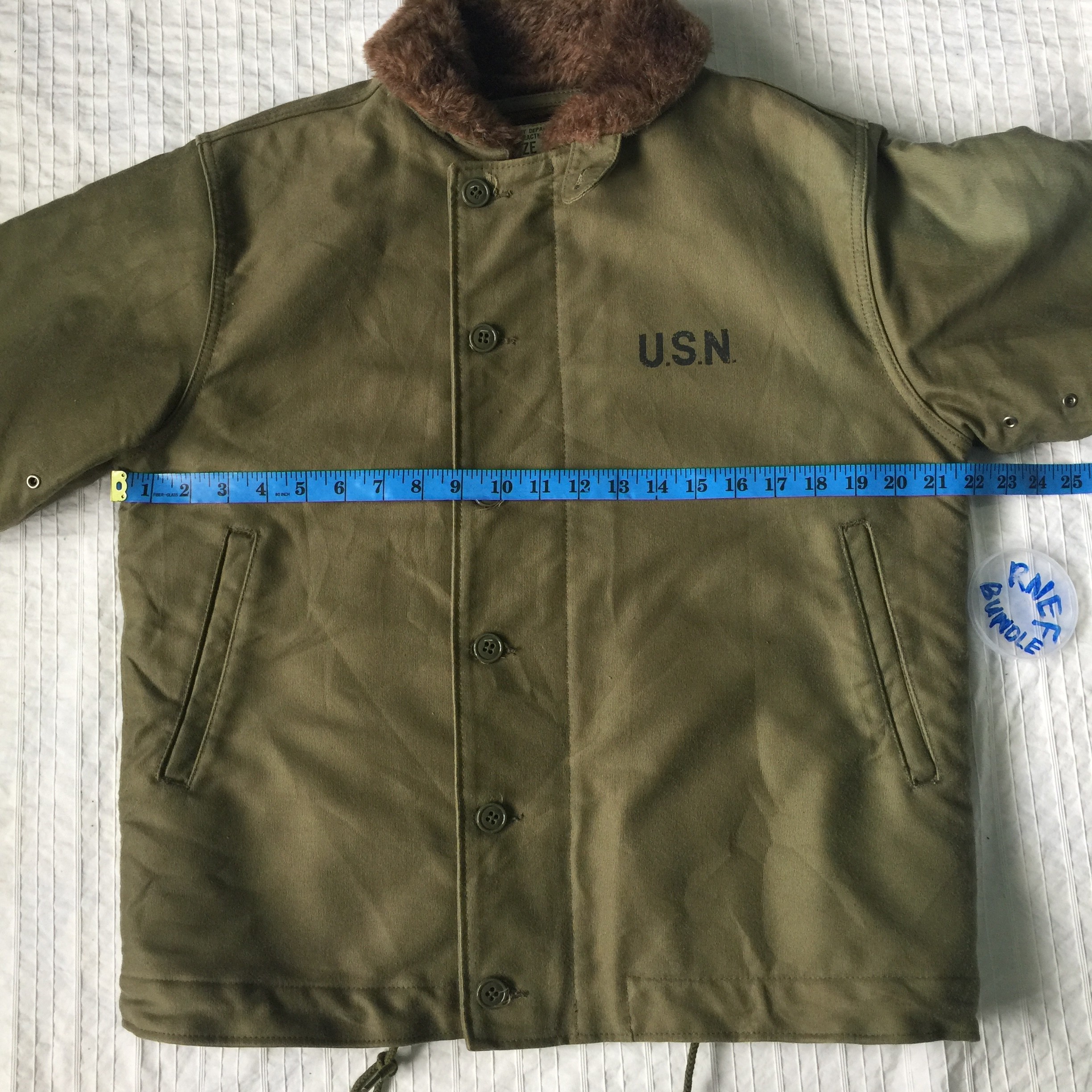 Usn - Navy Department Houston USN Jacket - 10
