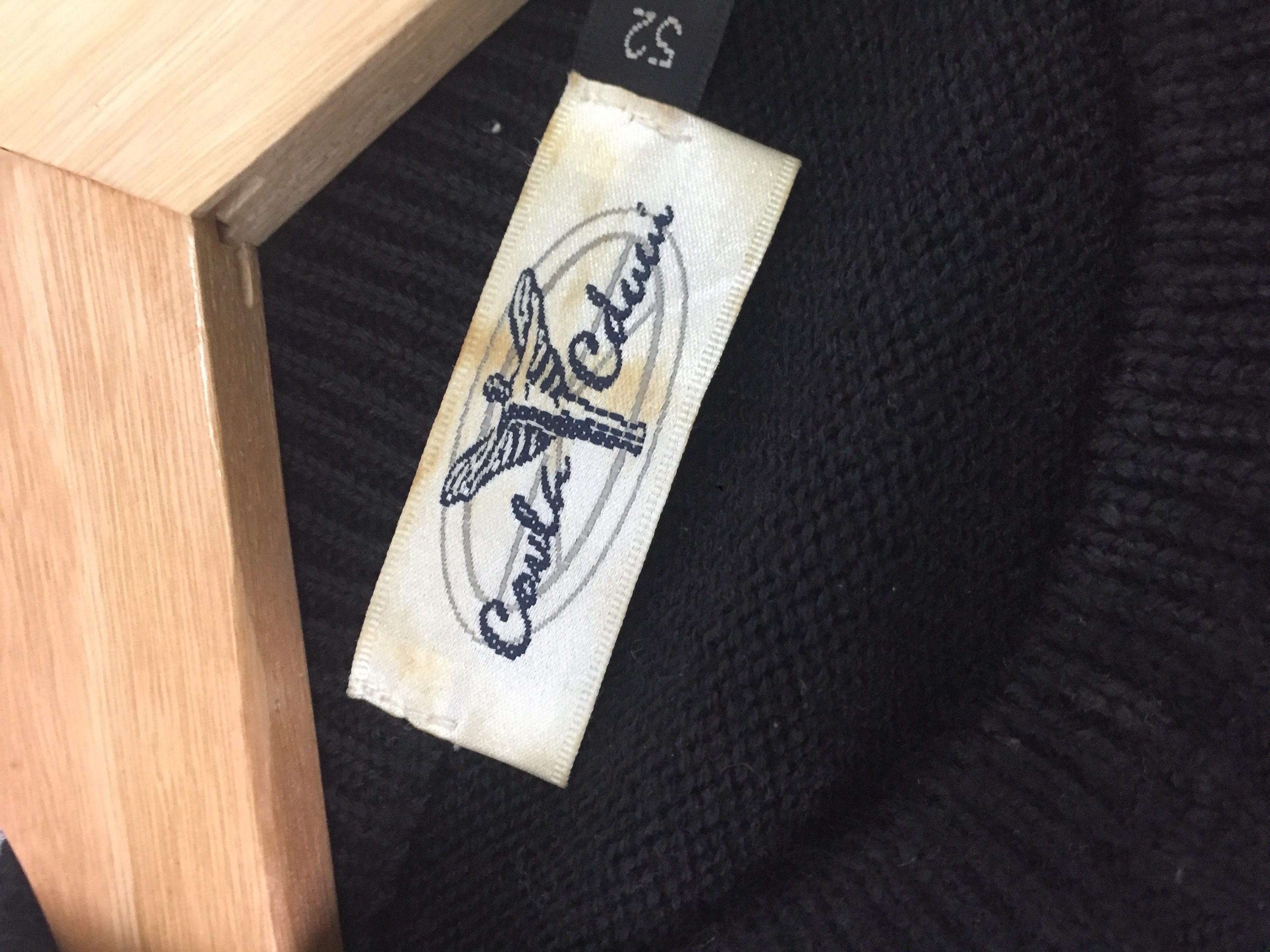 Homespun Knitwear - Vintage Carlo Colucci Big Logo Knitwear - 4