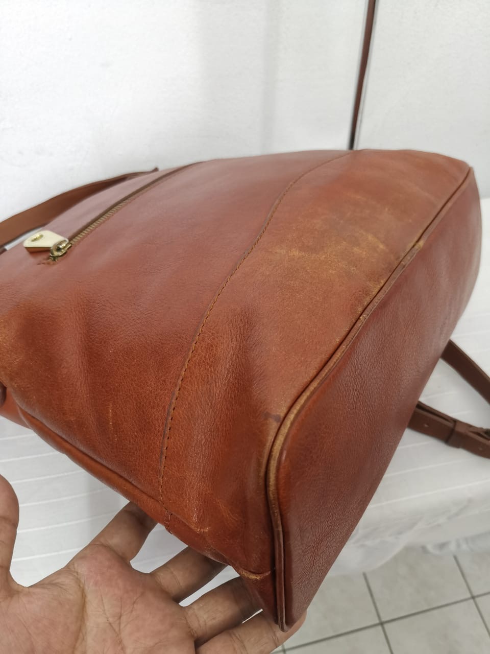 Vintage Mulberry Leather Handle Bag - 13