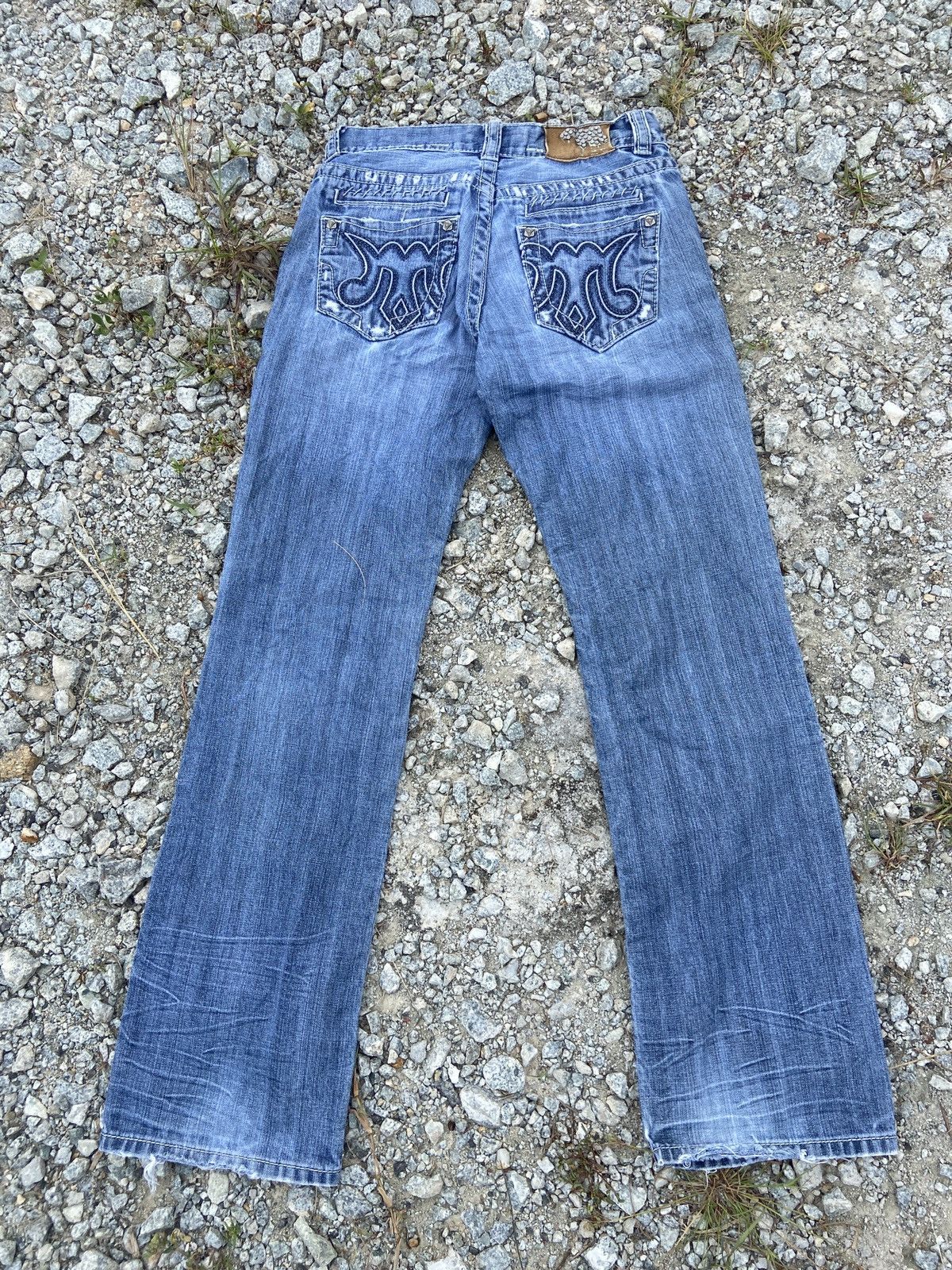 Vintage - Chrome Heart Inspired Denim Jeans - 11