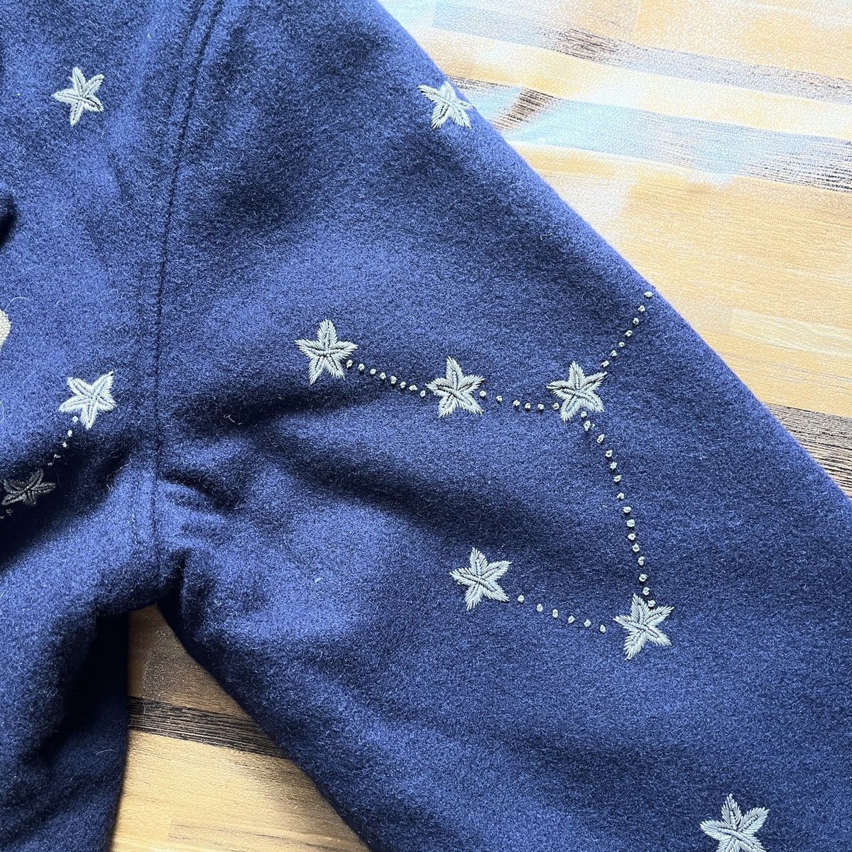 Vintage - Issey Miyake Grail Embroidered Zodiac Stars Sign Blazer - 19