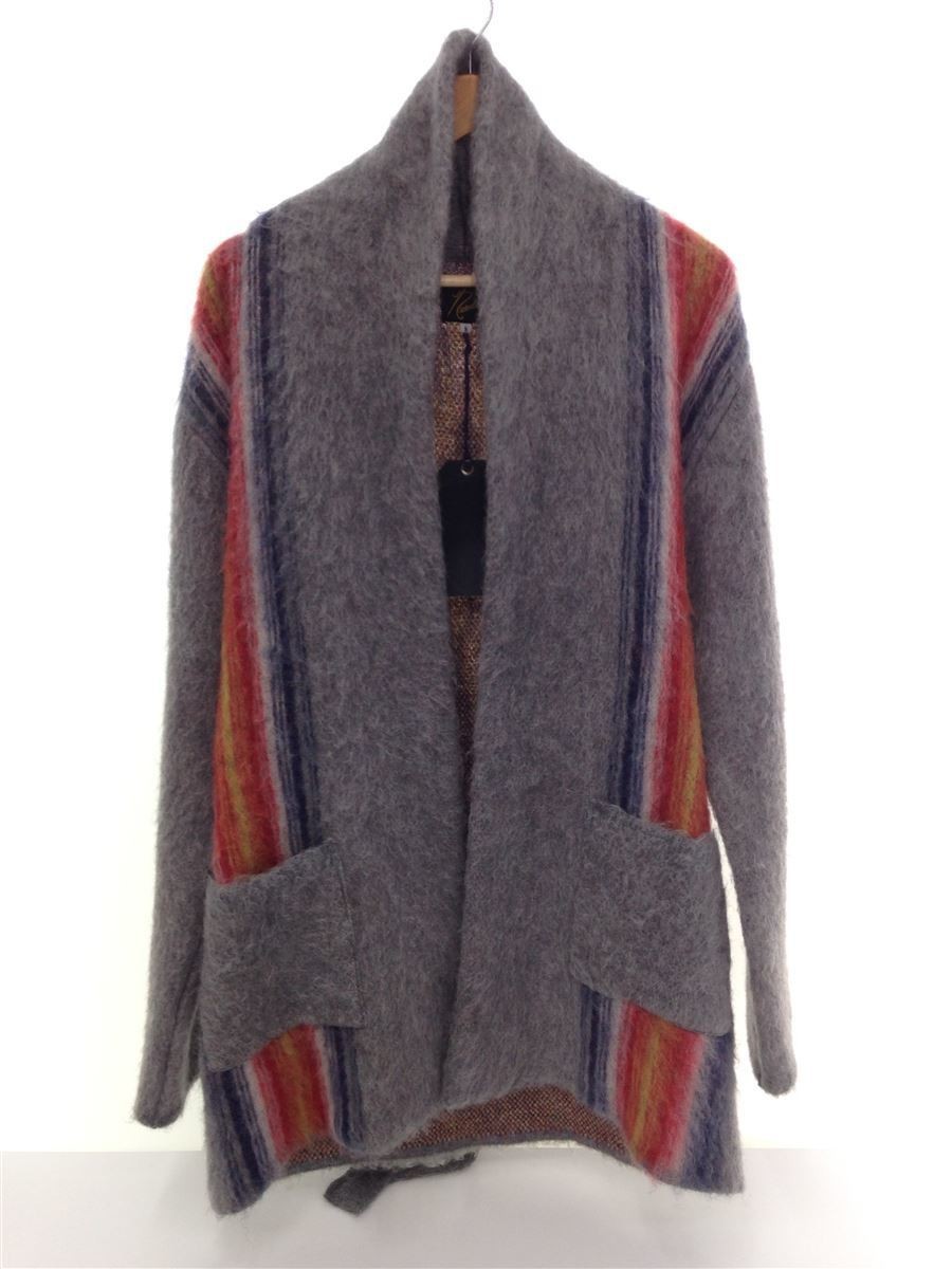Mohair shawl collar coat - Chimayo grey - 3