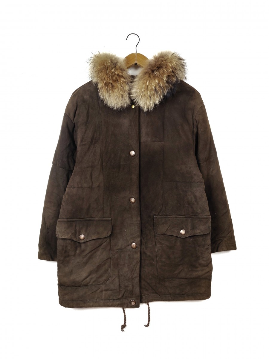 Christian Dior Monsieur - Christian Sports Snap Button Fur Parka Jacket - 1