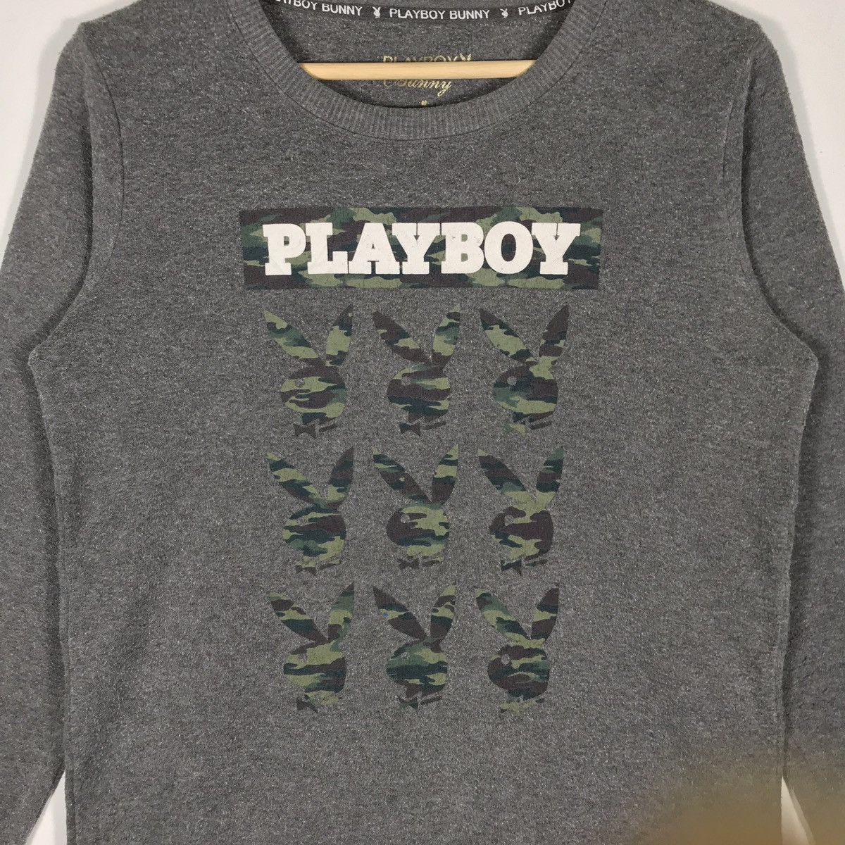 Vintage - playboy Sweatshirt Design Streetwear Camouflage - 2