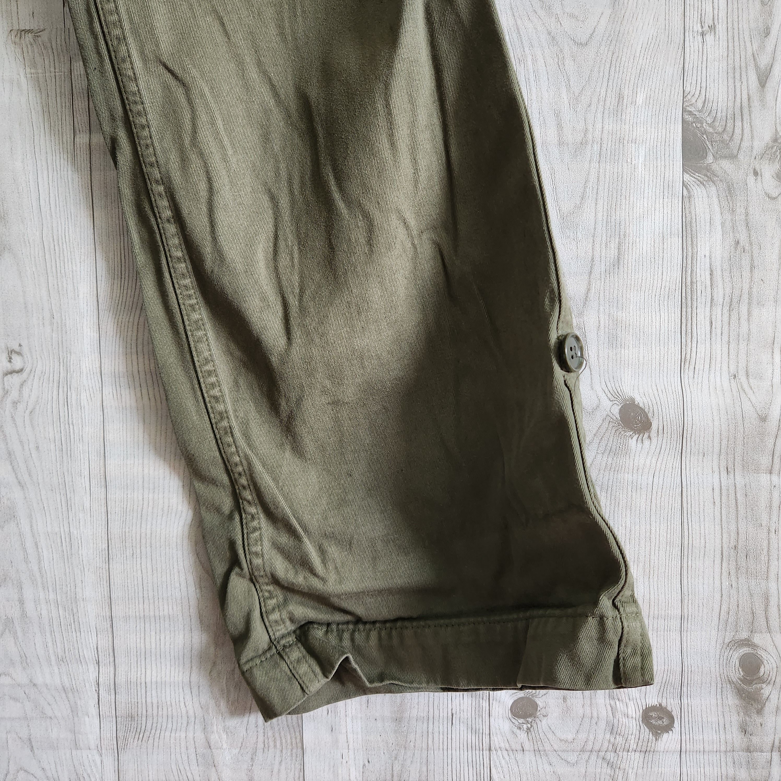 Military - Bondage Cargo Pants With Pockets Army Type - 15