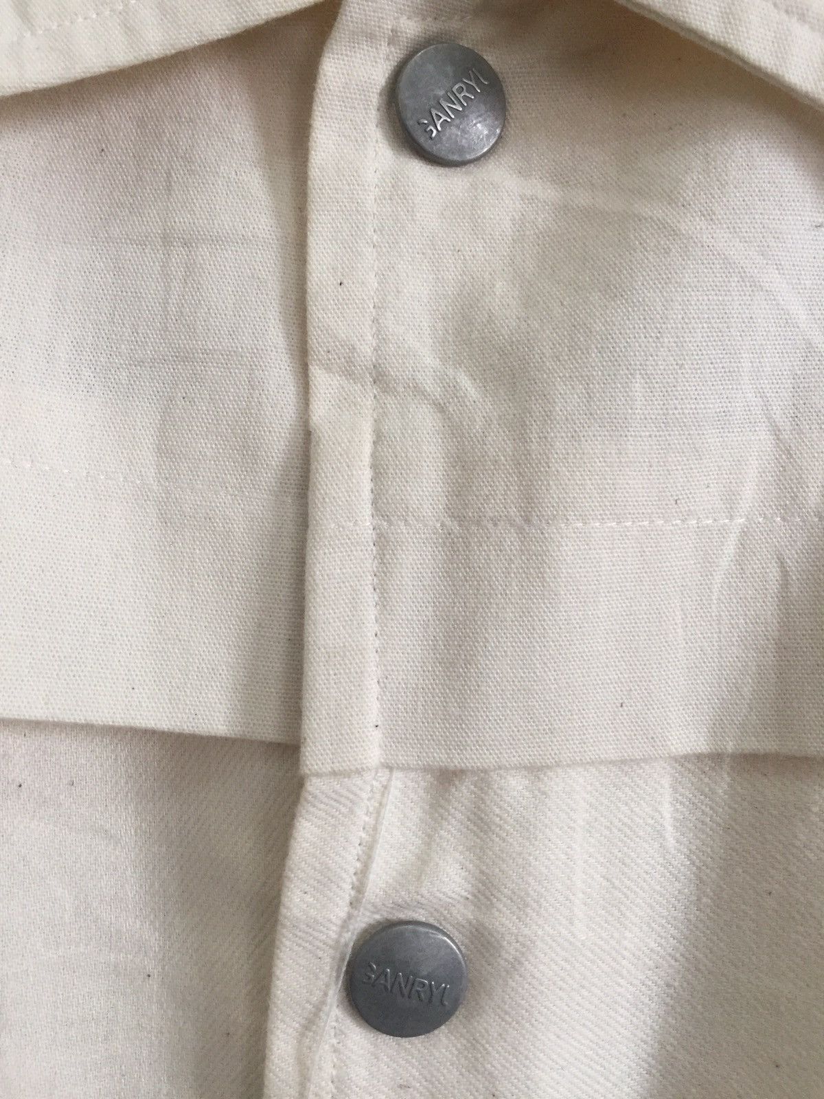 SAMPLE‼️GANRYU x CDG Hybrid Tactical Button Jacket - 6