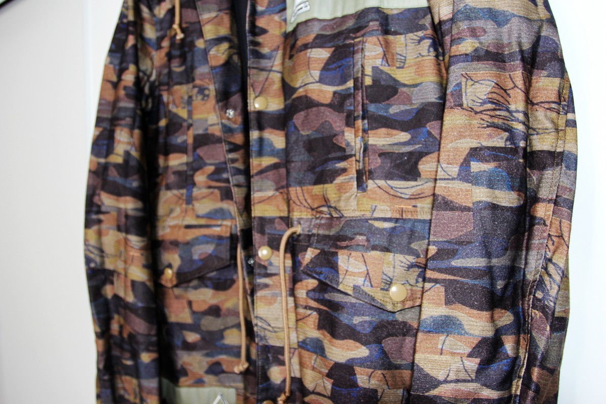 BNWT SS19 UNDERCOVER "BLOODY GEEKERS" CAMO COAT 2 - 5