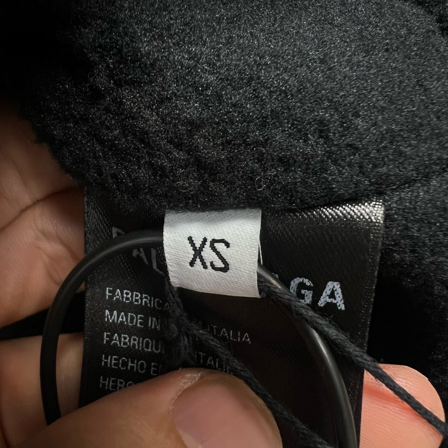Balenciaga Diy Metal Black Dragon Year Limited Edition Embroidered Logo Graffiti Nylon Zipper Jacket - 4