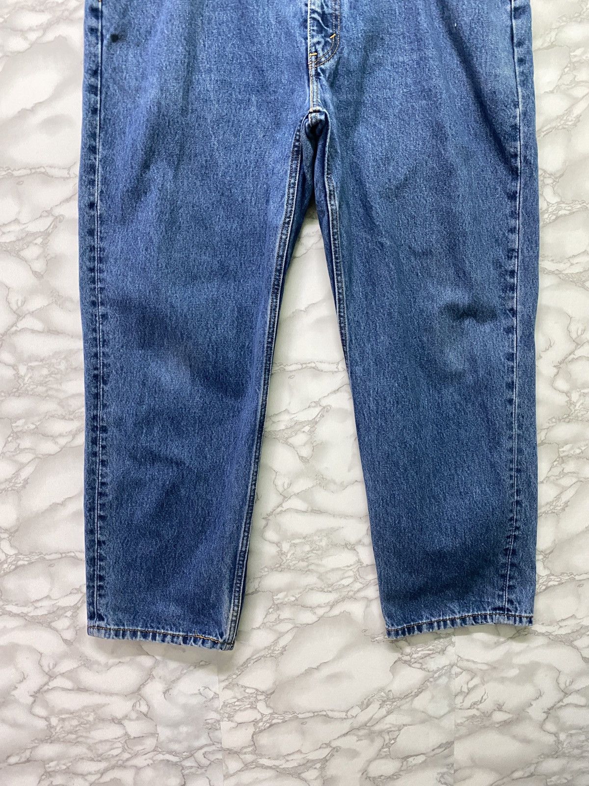 Vintage - Levi's 550 Blue Denim Distressed Jeans - L9 - 8