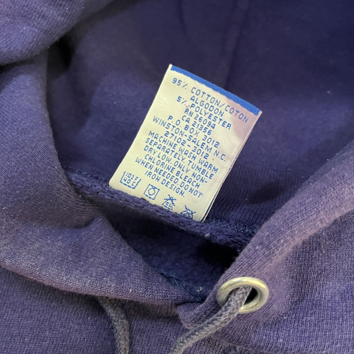 Vintage Champion 90s Hoodie - 7