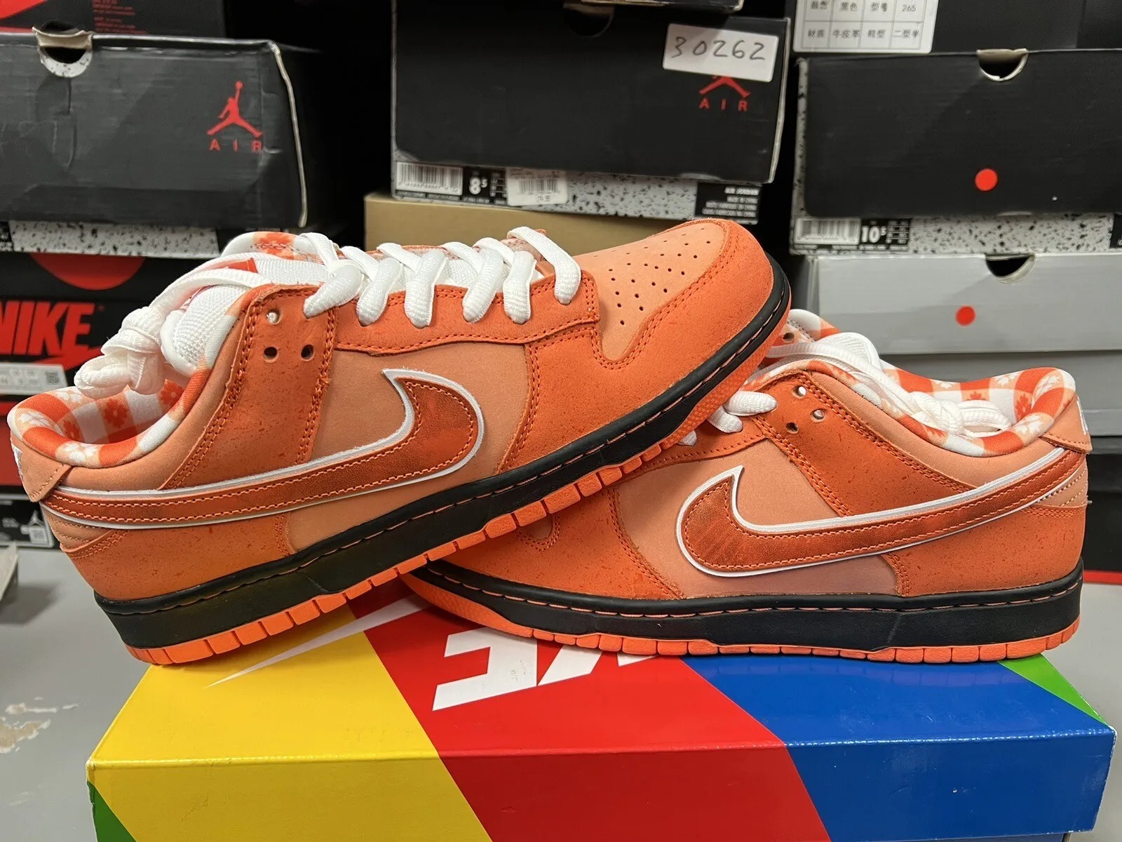 Nike SB Dunk Low Concepts Orange Lobster - 1