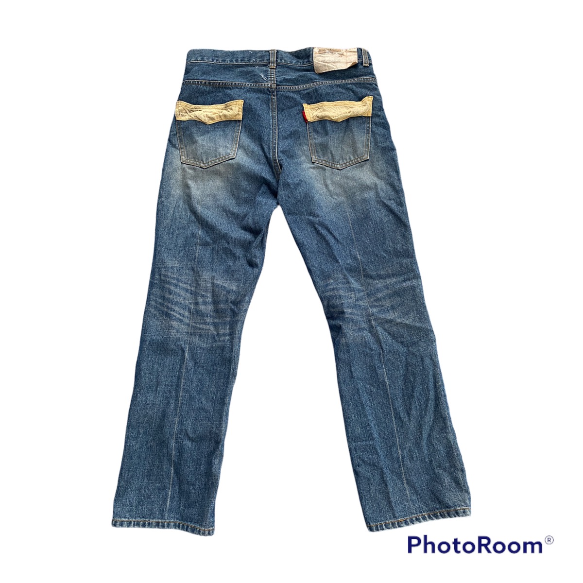 sasquatchfabrix jeans denim old cotton pants - 2