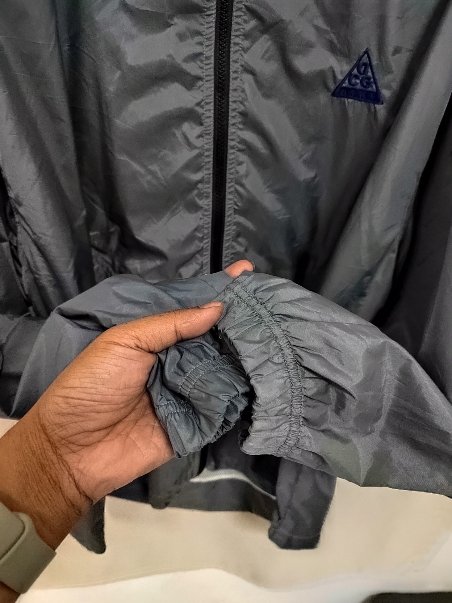 ジャケット・アウター NIKE ACG REVERSIBLE NYLON JACKET Nike ACG Reversible Jacket Mens Nylon With Big Swoosh Size