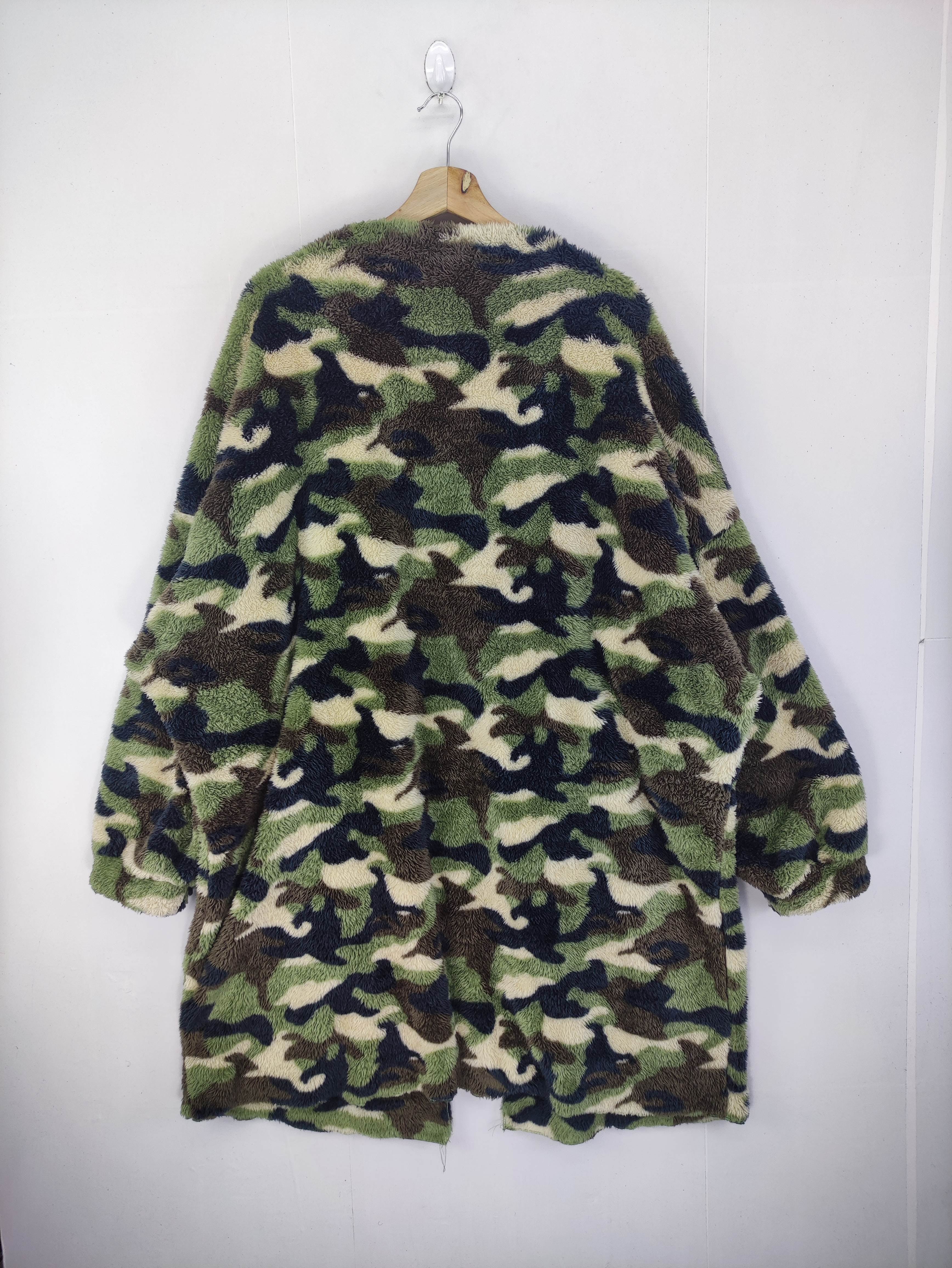 Shein Camouflage Cardigan Fleece - 5