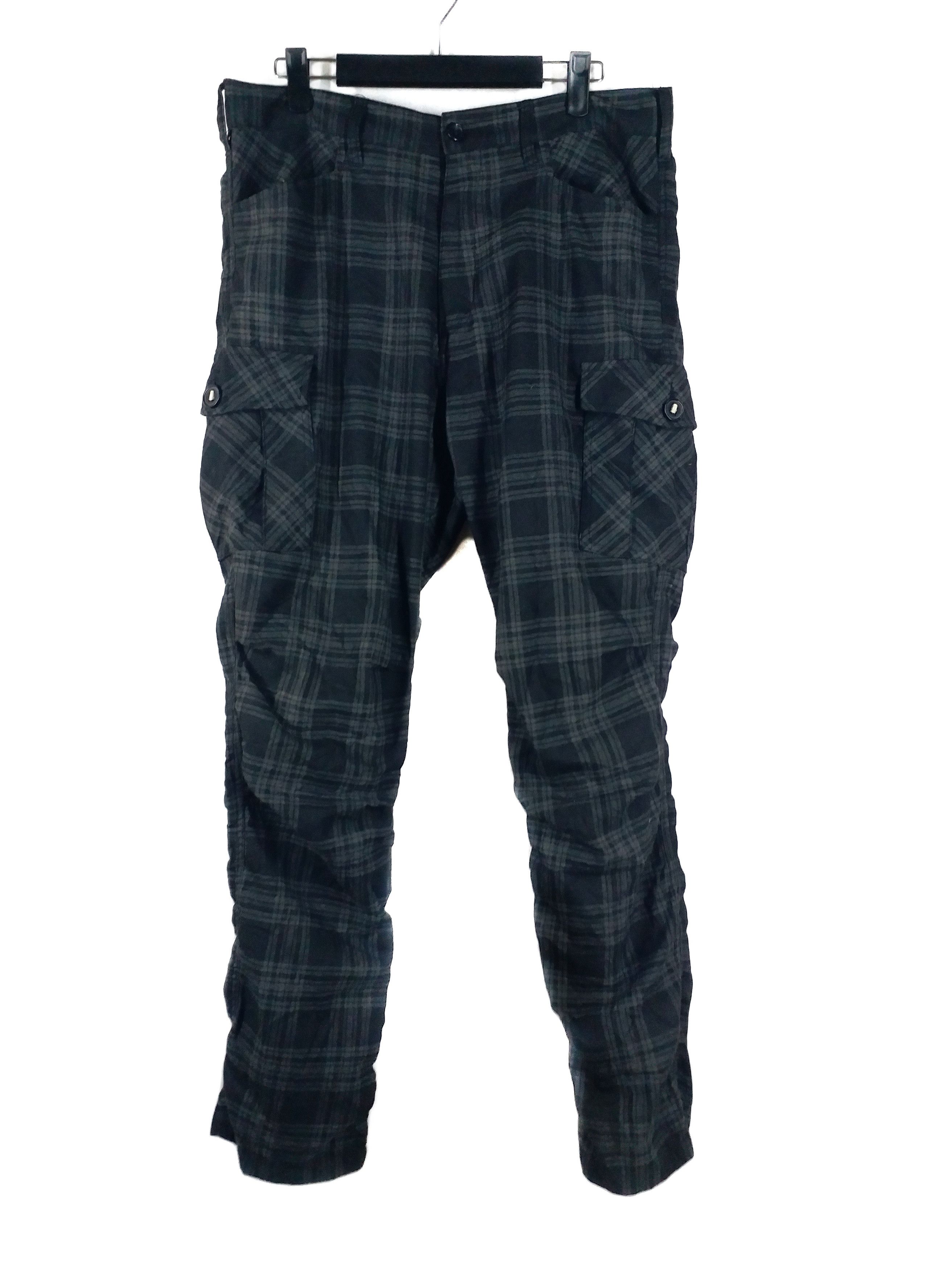 Japanese Brand - 🔥Awesome Tartan Cargo Pant Style Multipockets Size 31 - 1