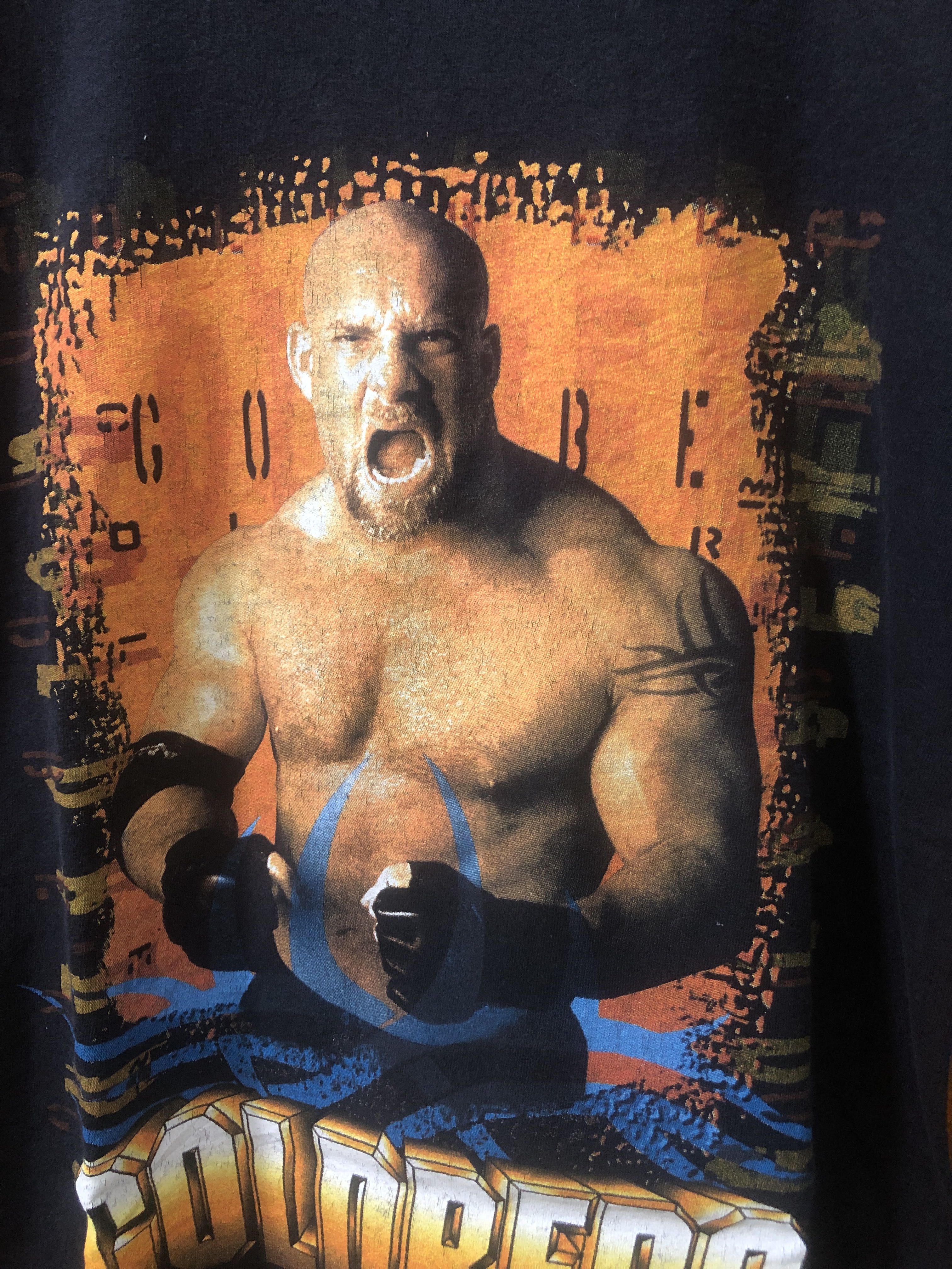 Vintage Goldberg WCW Wrestler T-Shirt Youth Large - 3